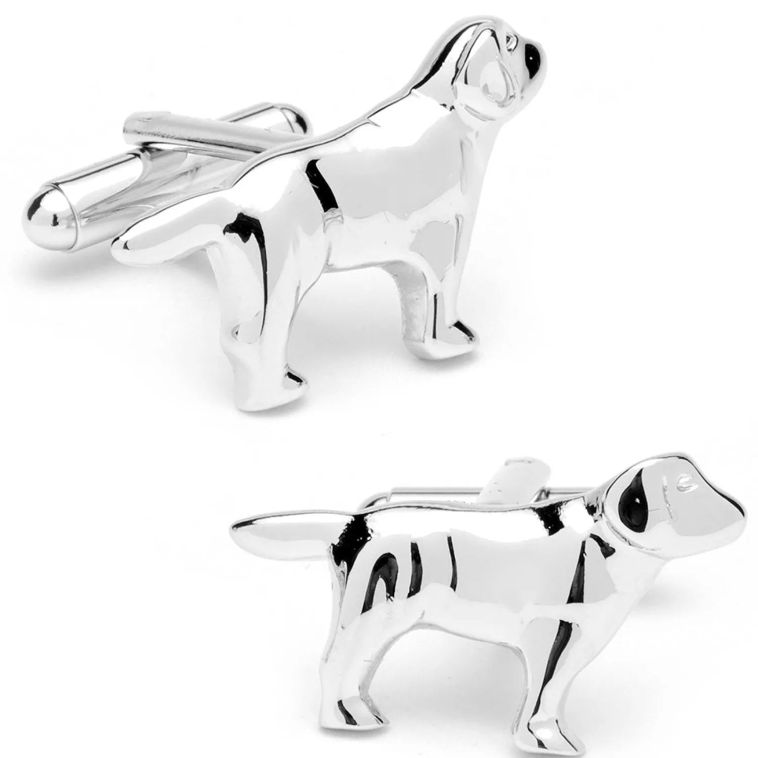 Fashion Silver Lab Cufflinks Luxury Cufflinks | Hobbies & Interests Cufflinks