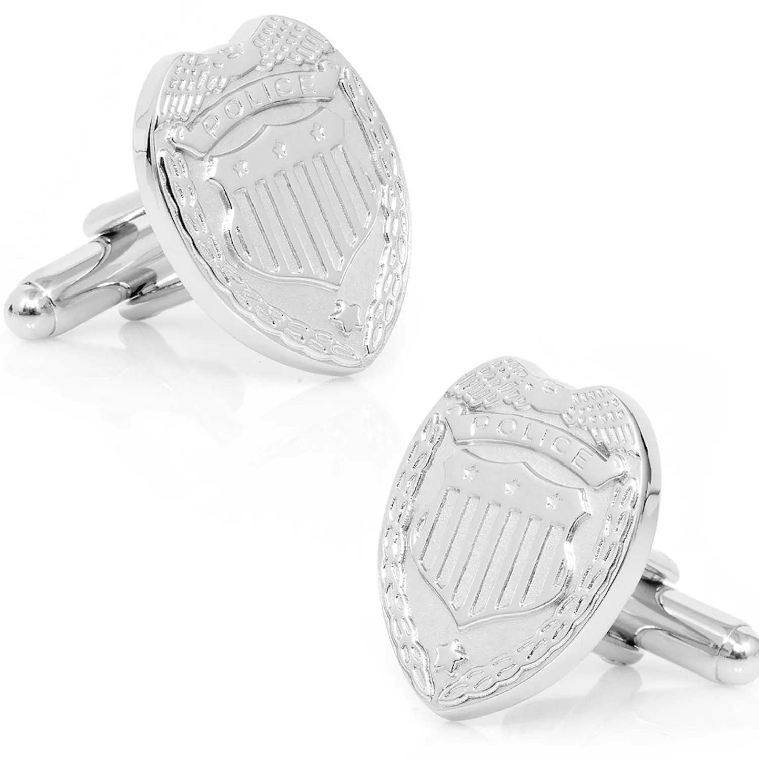 Best Silver Police Badge Cufflinks Luxury Cufflinks | Hobbies & Interests Cufflinks
