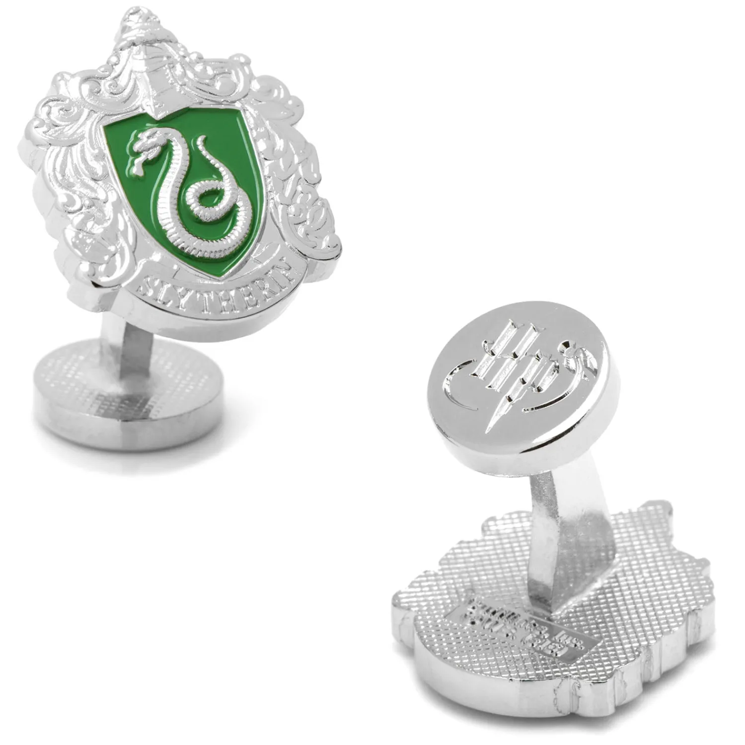 Online Slytherin Crest Cufflinks Luxury Cufflinks | Movies & Characters Cufflinks