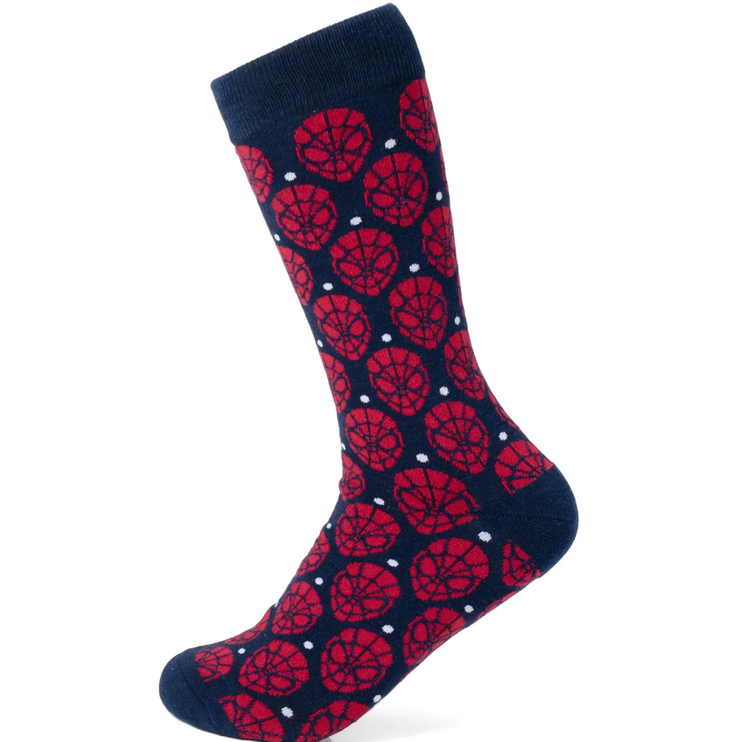 Sale Spider-Man Dot Red and Navy Socks Socks