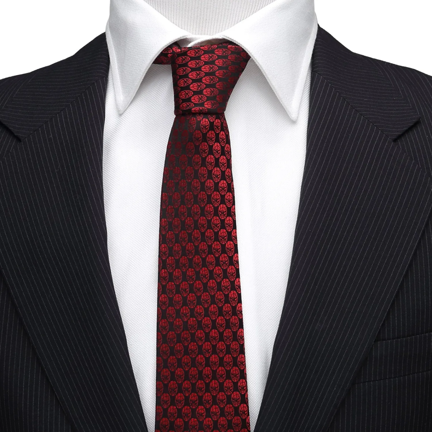 Clearance Spider-Man Mask Red Men's Tie Marvel Ties