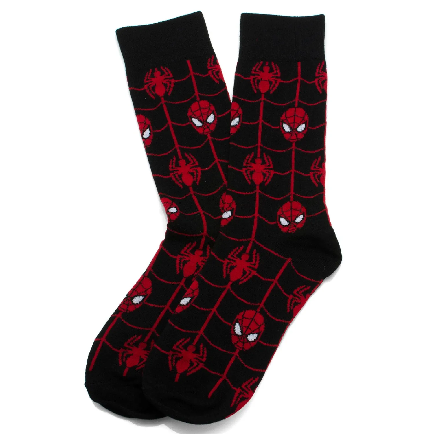 Shop Spider-Man Web Black Socks Socks