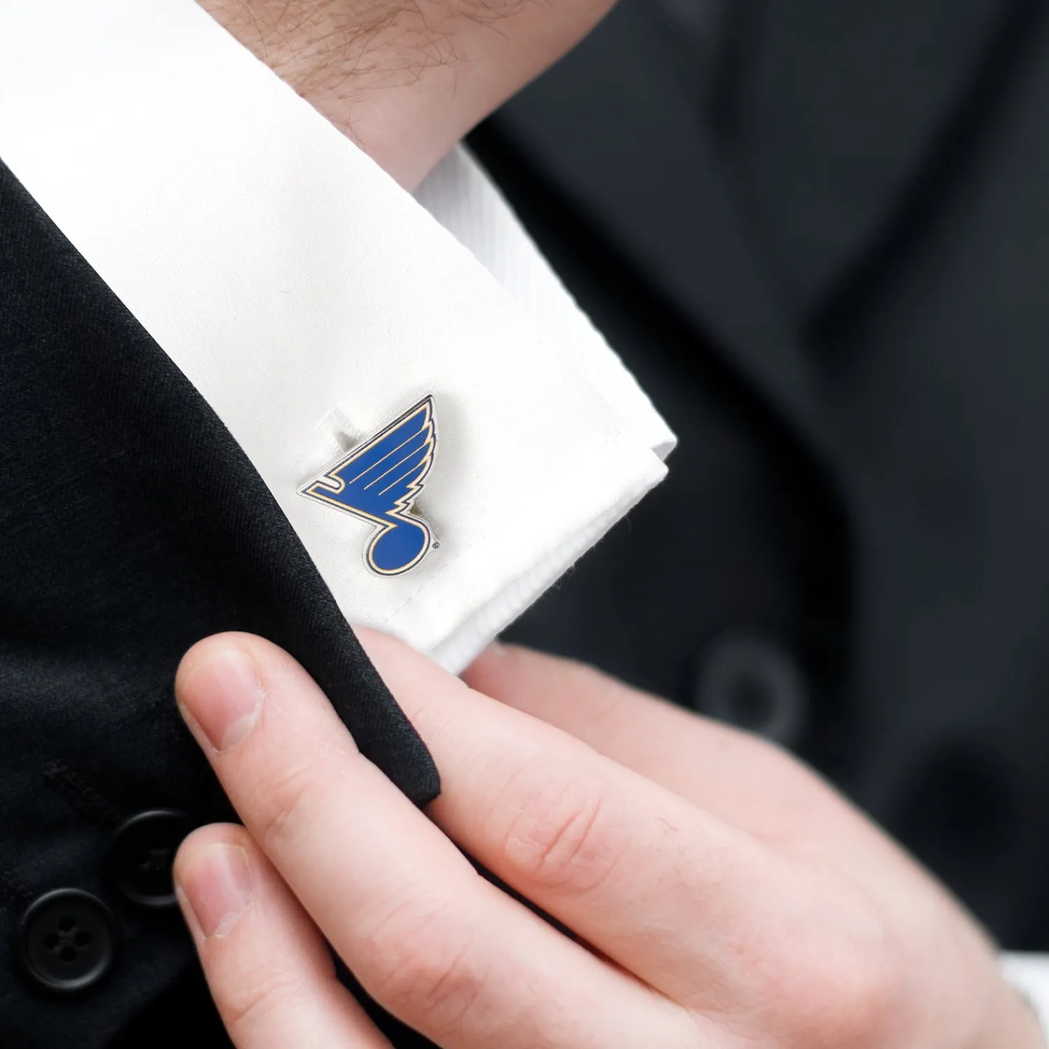 Fashion St. Louis Blues Cufflinks Luxury Cufflinks | Sports Cufflinks