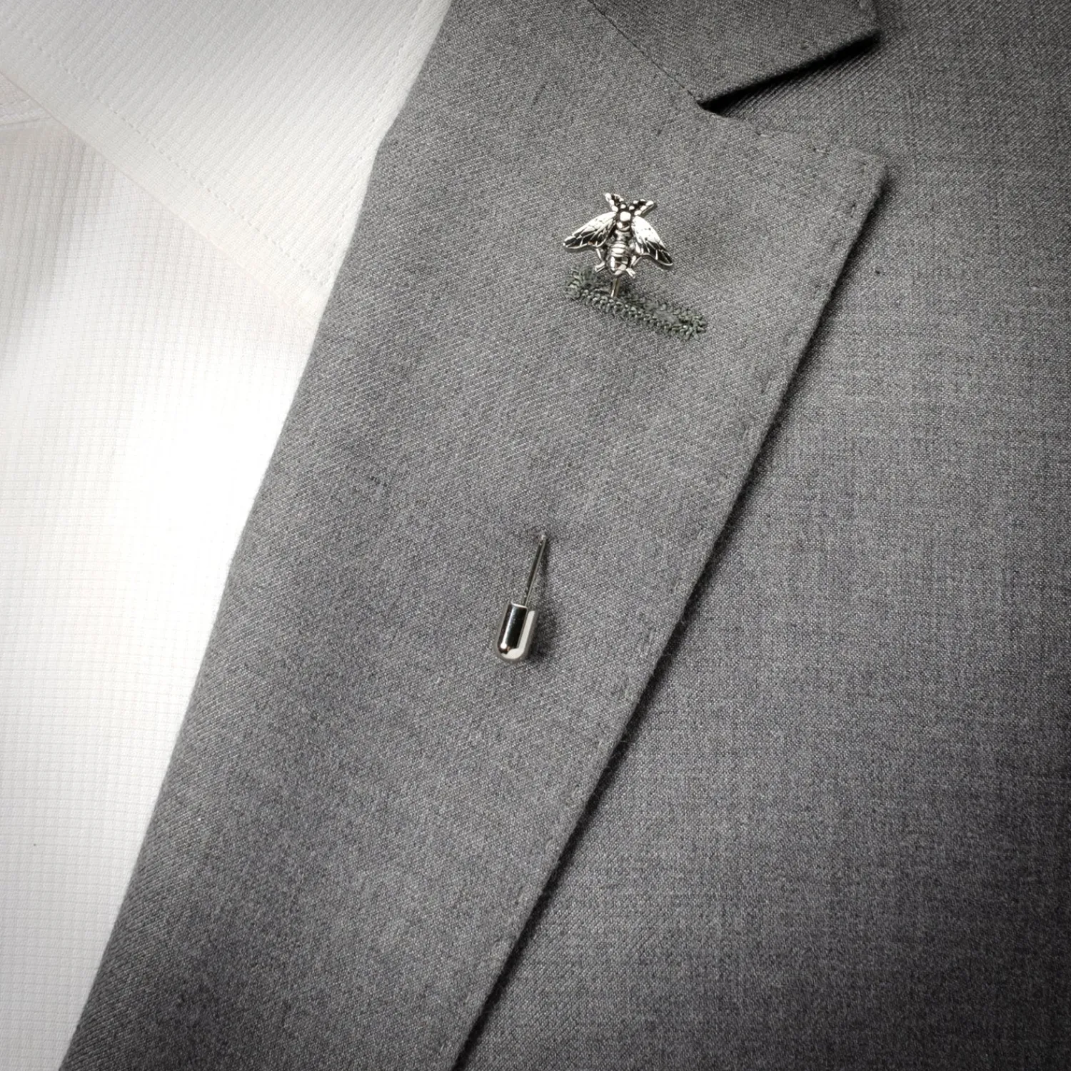 Shop Stainless Steel Bee Stick Pin Lapel Pins