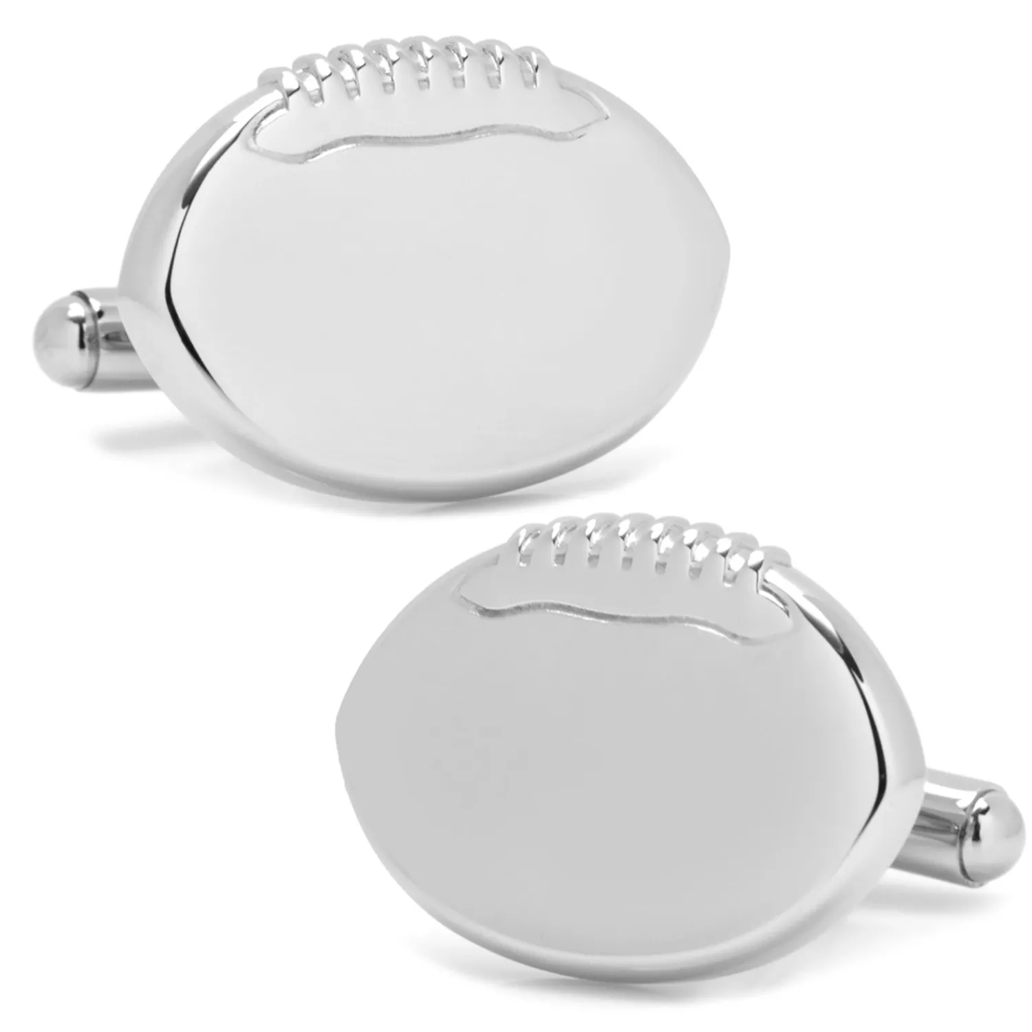 Fashion Stainless Steel Engravable Football Cufflinks Luxury Cufflinks | Hobbies & Interests Cufflinks