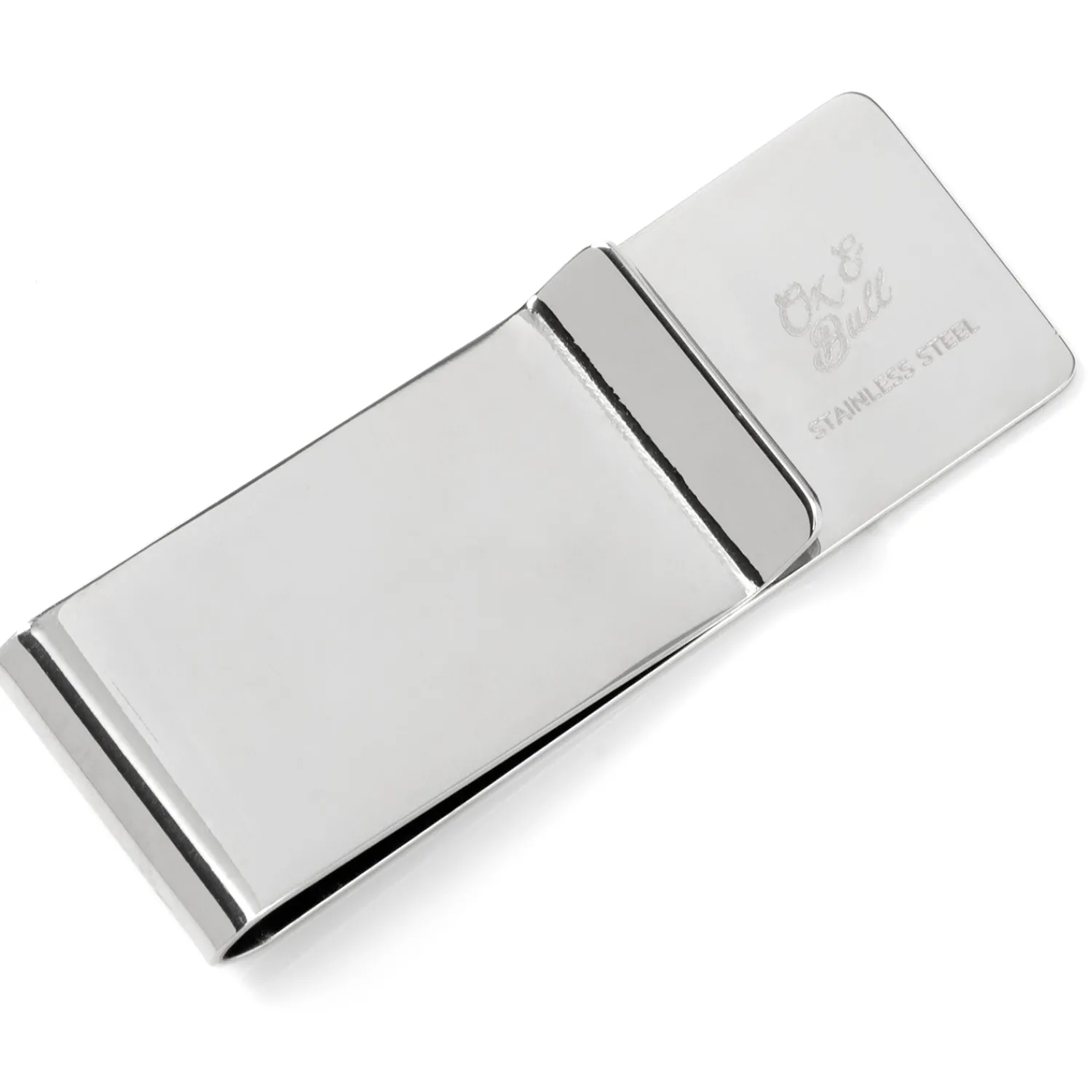 New Stainless Steel Engravable Money Clip Money Clips
