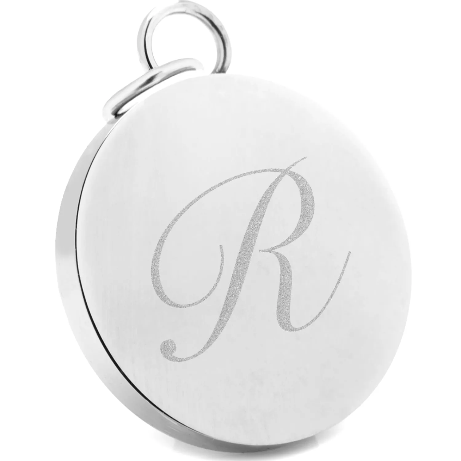 Flash Sale Stainless Steel Engravable Round Infinity Pendant Necklaces And Pendants
