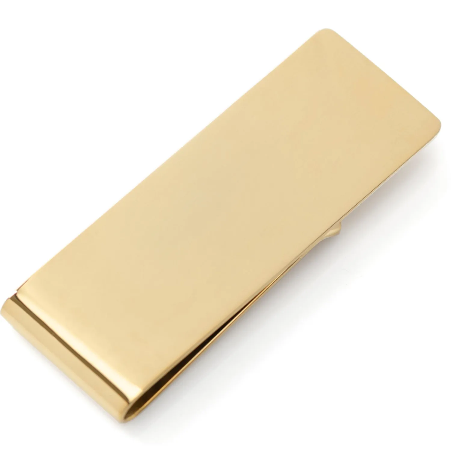 Outlet Stainless Steel Gold Engravable Money Clip Money Clips