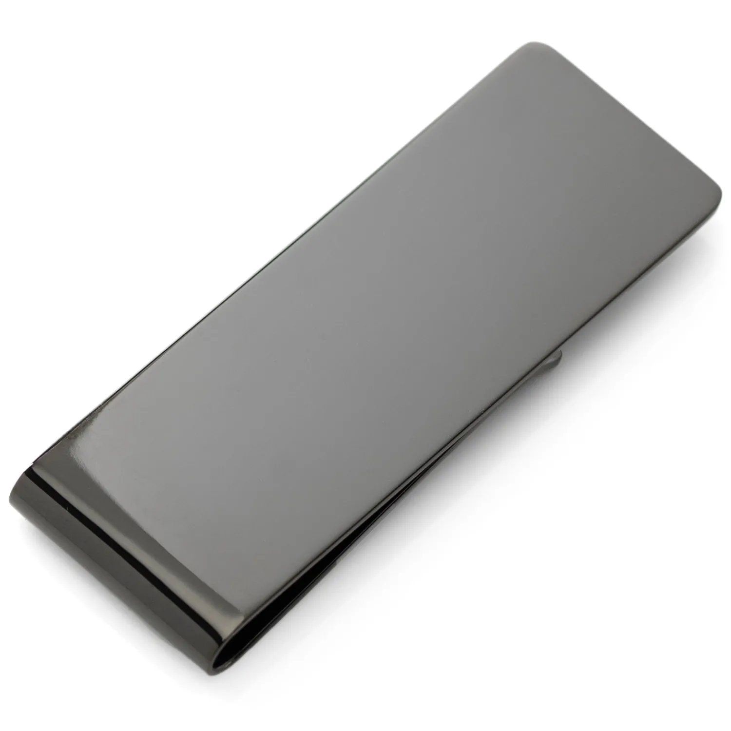 Discount Stainless Steel Gunmetal Engravable Money Clip Money Clips