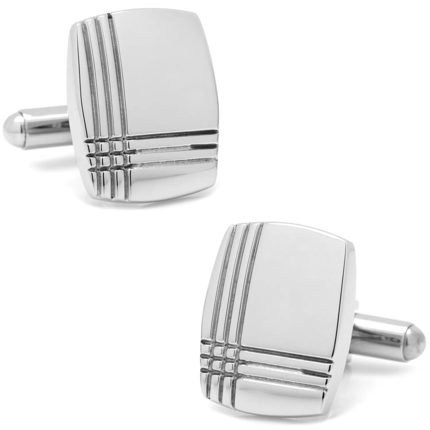 Best Sale Stainless Steel Tartan Plaid Cufflinks Luxury Cufflinks | Hobbies & Interests Cufflinks