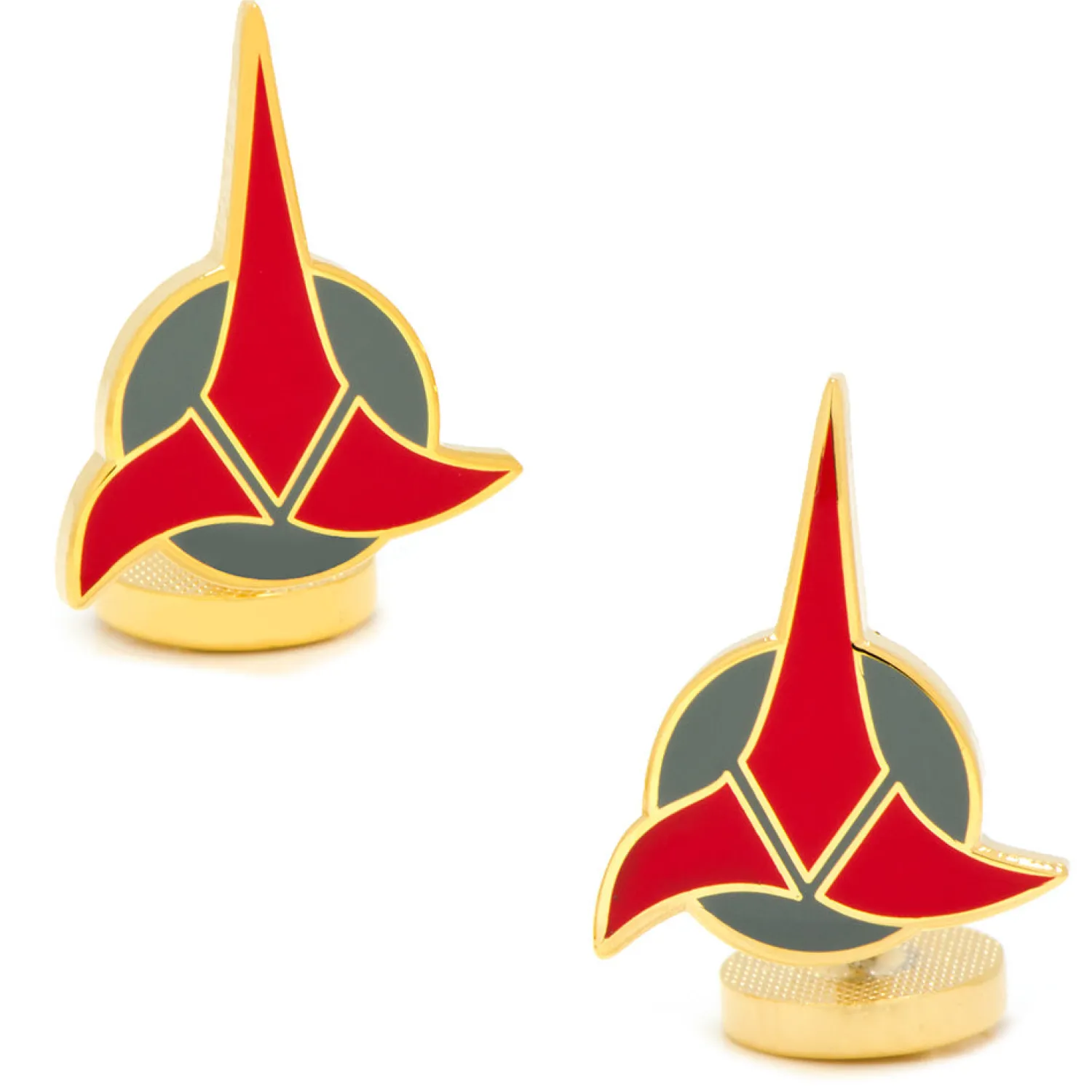 Clearance Klingon Cufflinks Luxury Cufflinks | Movies & Characters Cufflinks