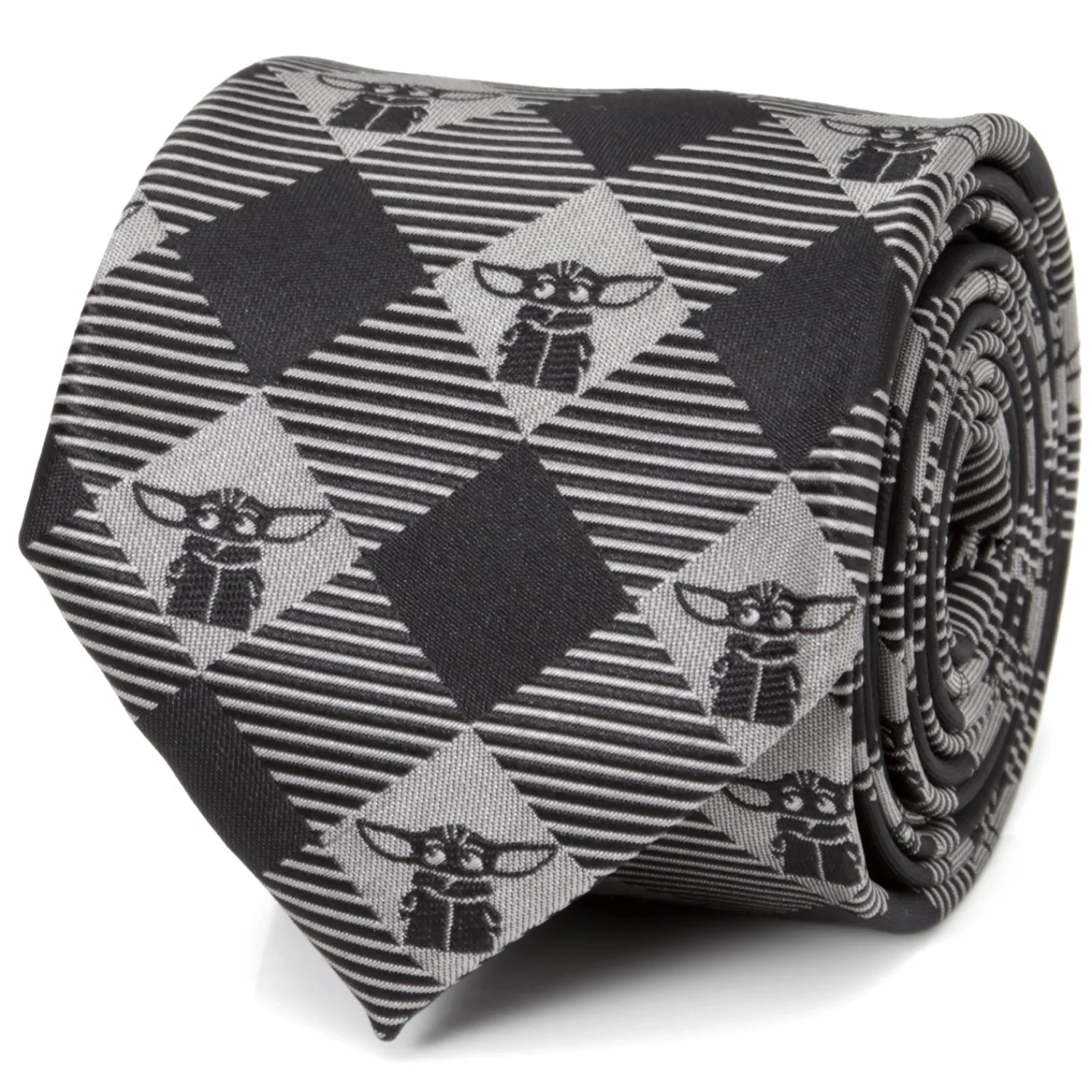 Sale The Child Check Black Men's Tie Star Wars Ties