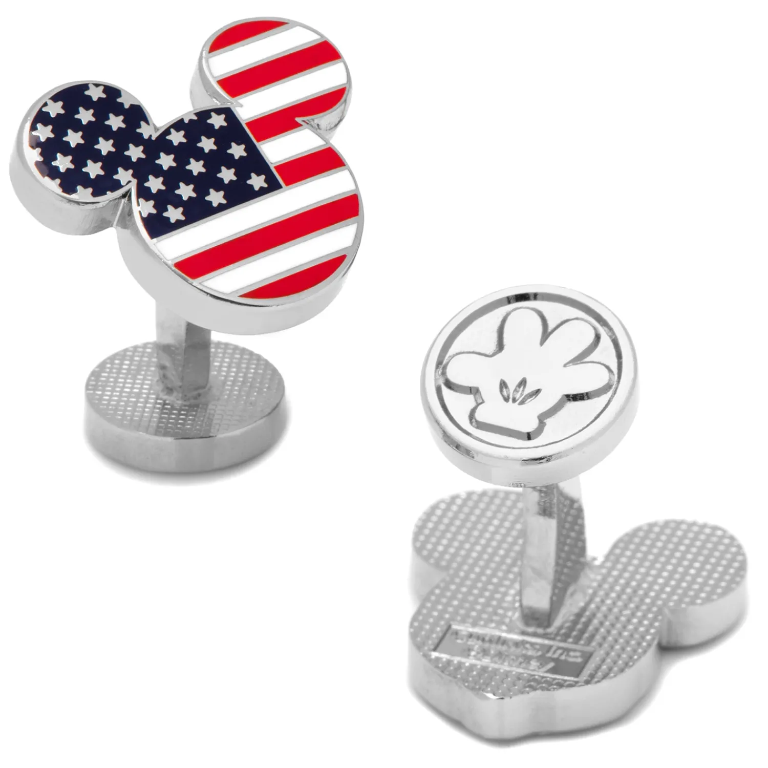 Discount Stars and Stripes Mickey Mouse Cufflinks Luxury Cufflinks | Movies & Characters Cufflinks