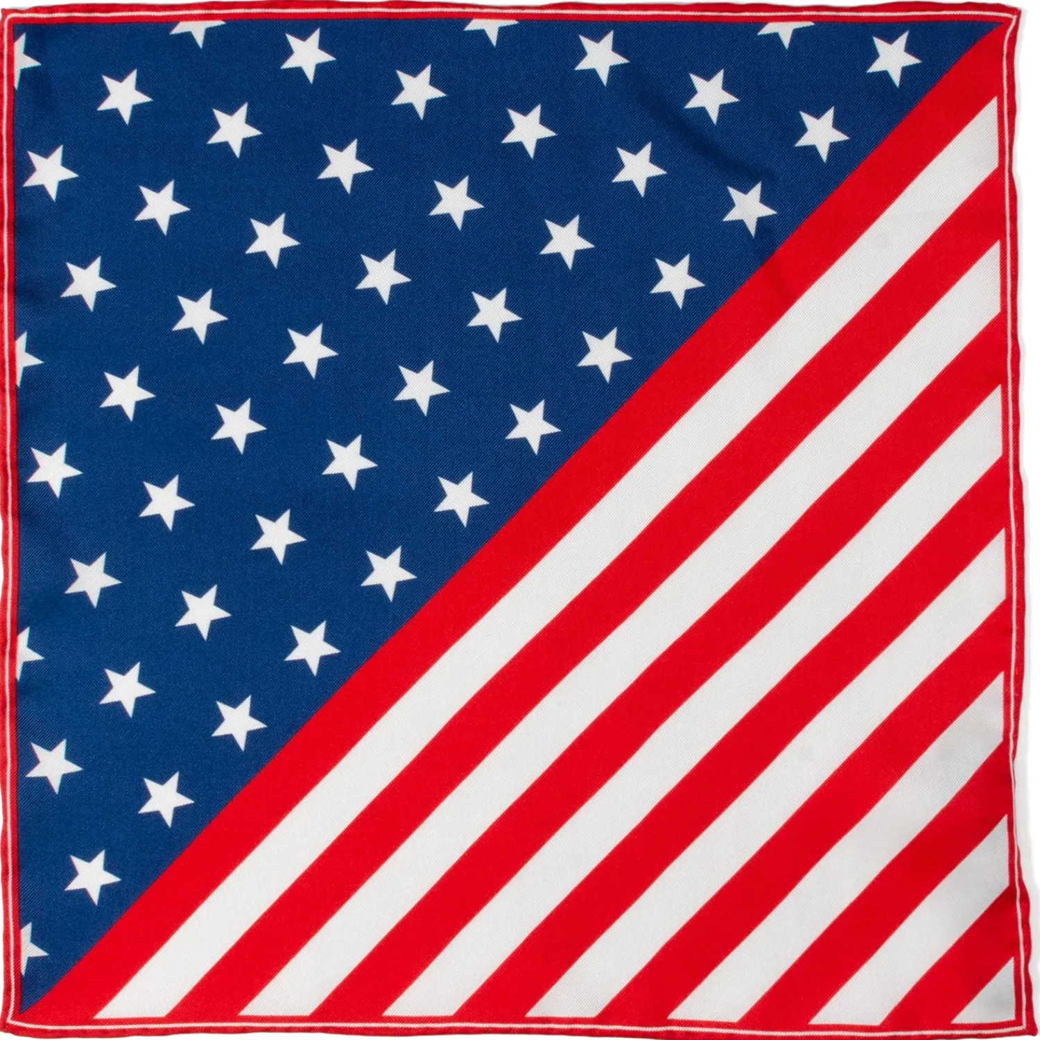 Best Sale Stars and Stripes Pocket Square Pocket Squares