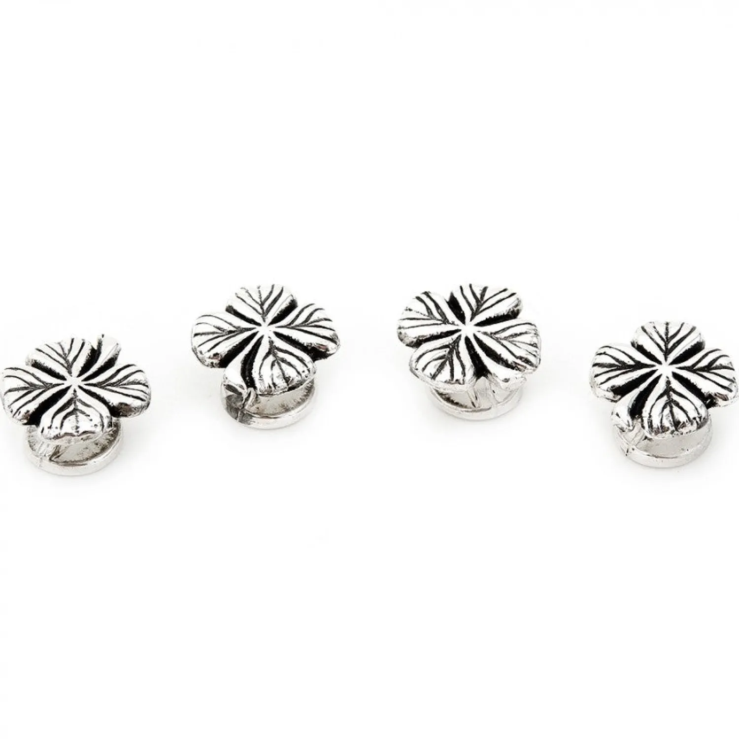 Shop Sterling Shamrock Tuxedo Studs Stud Sets | Hobbies & Interests Cufflinks