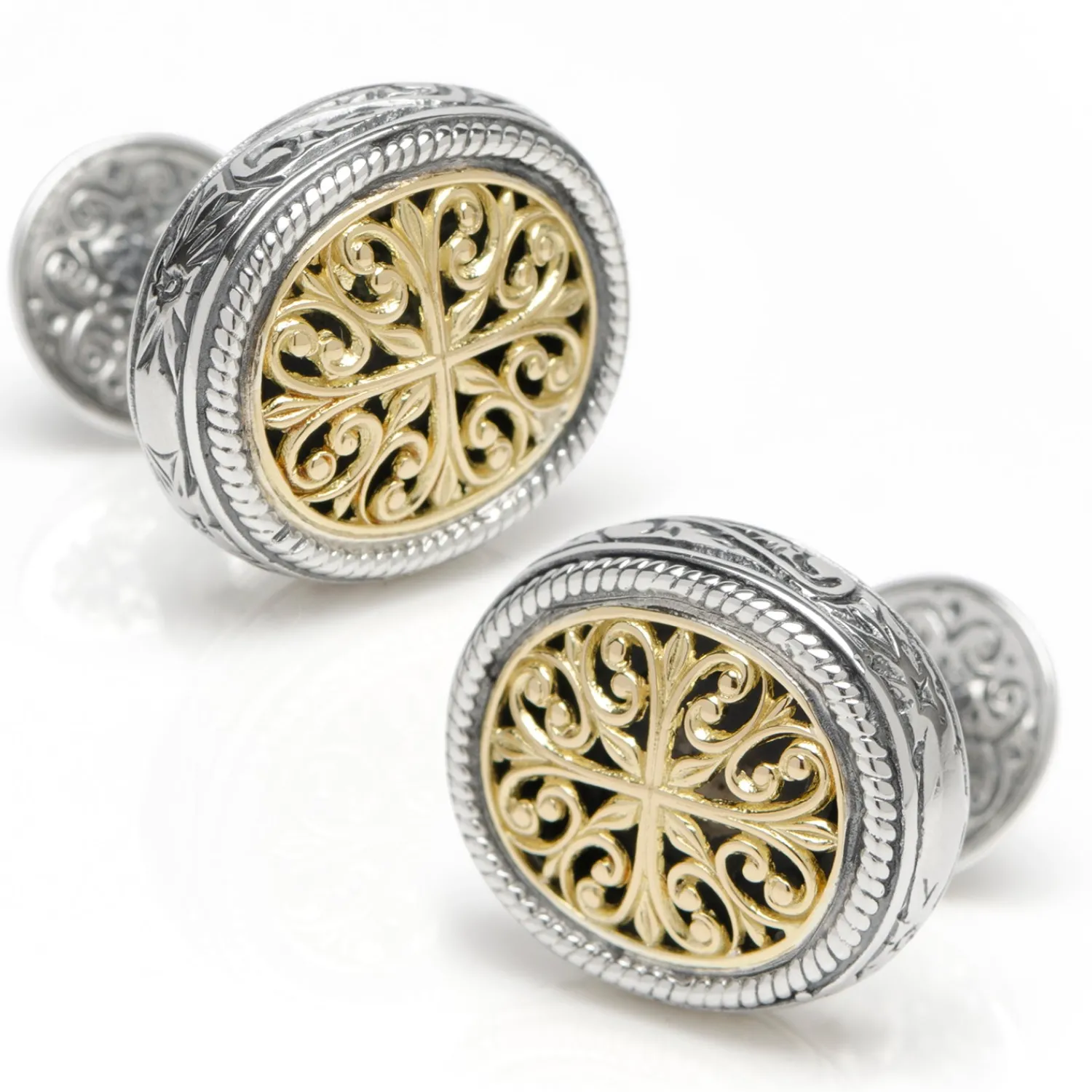 Cheap Sterling Silver 18 karat Cufflinks Luxury Cufflinks | Hobbies & Interests Cufflinks