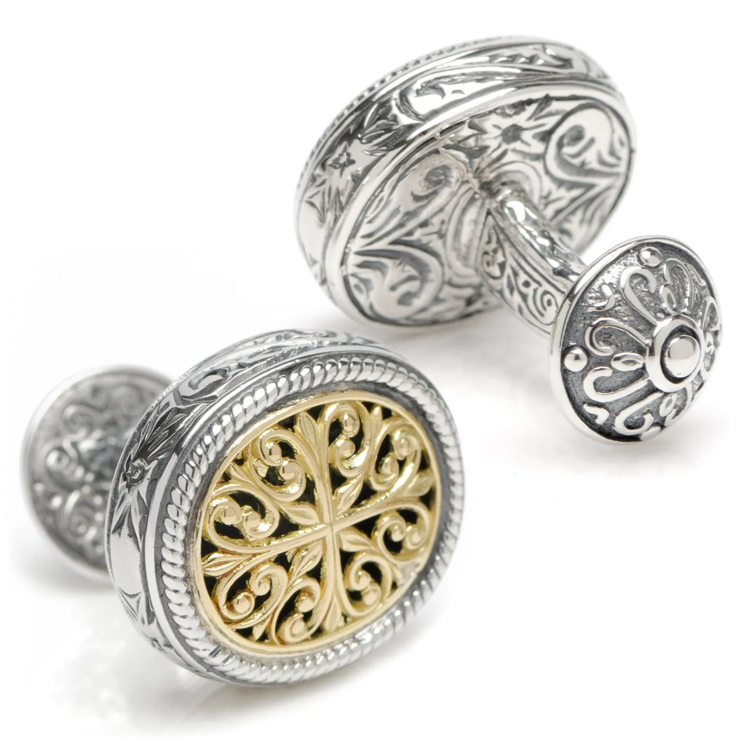 Cheap Sterling Silver 18 karat Cufflinks Luxury Cufflinks | Hobbies & Interests Cufflinks