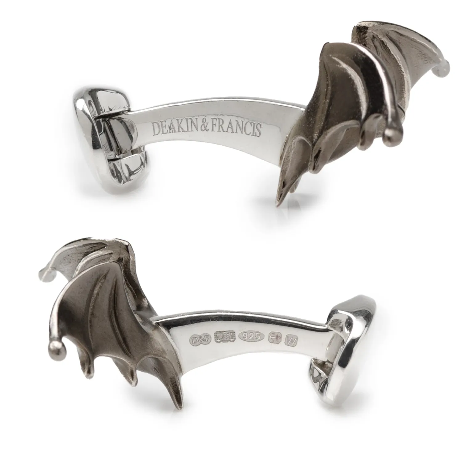 Sale Sterling Silver ‘Creepy’ Bat Cufflinks Luxury Cufflinks | Hobbies & Interests Cufflinks