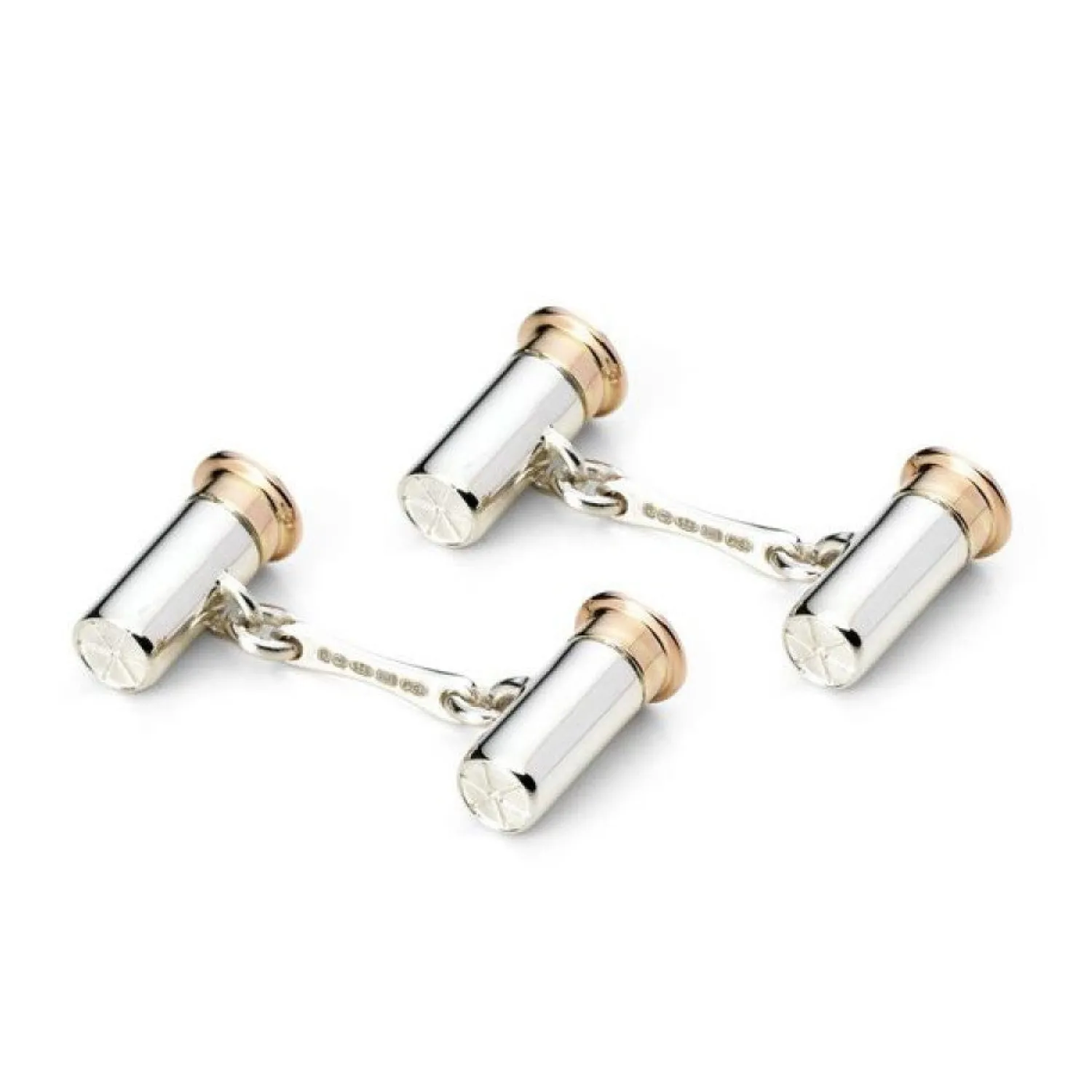 Store Sterling Silver Shotgun Cartridge Cufflinks Luxury Cufflinks | Hobbies & Interests Cufflinks