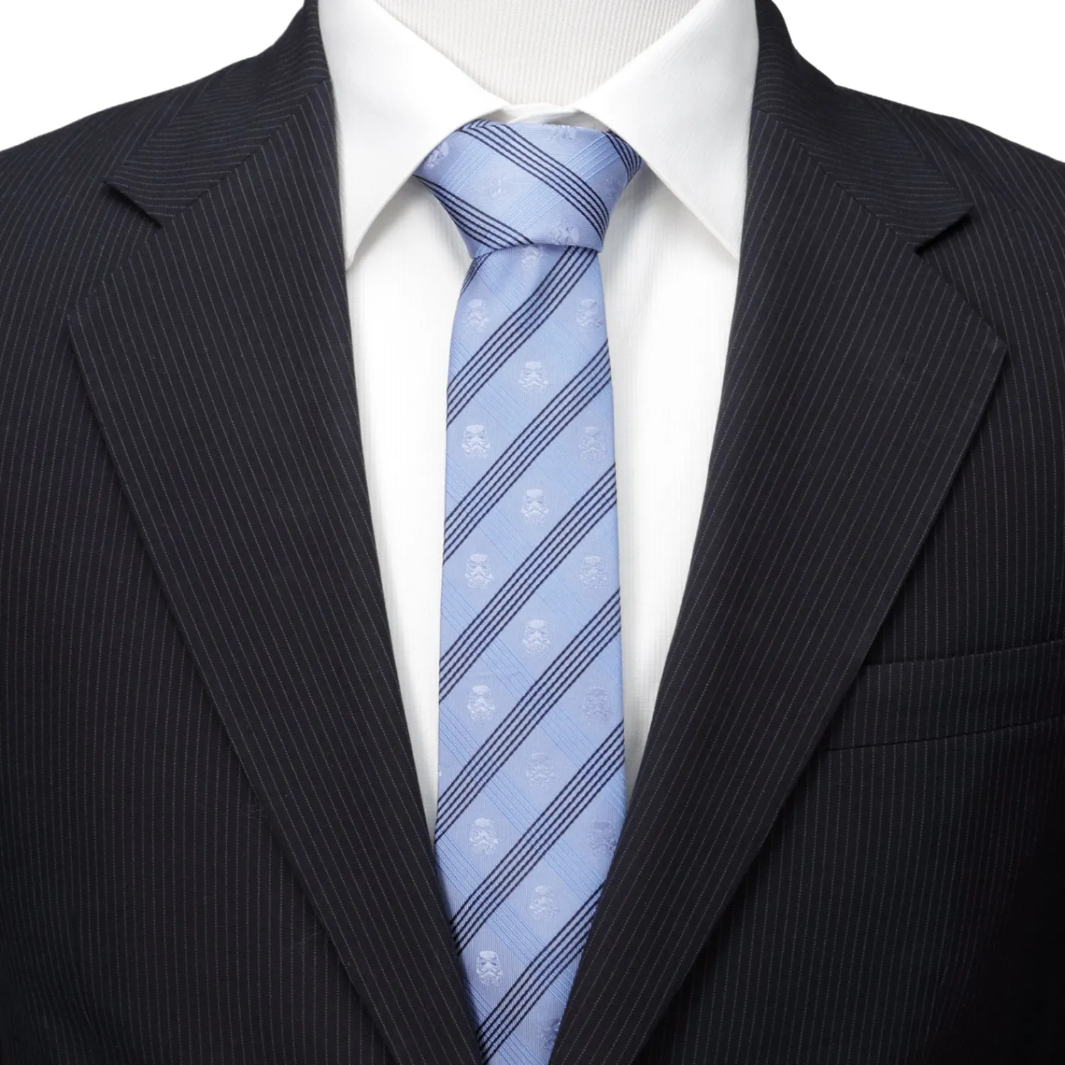 Store Stormtrooper Blue Plaid Tie Star Wars Ties