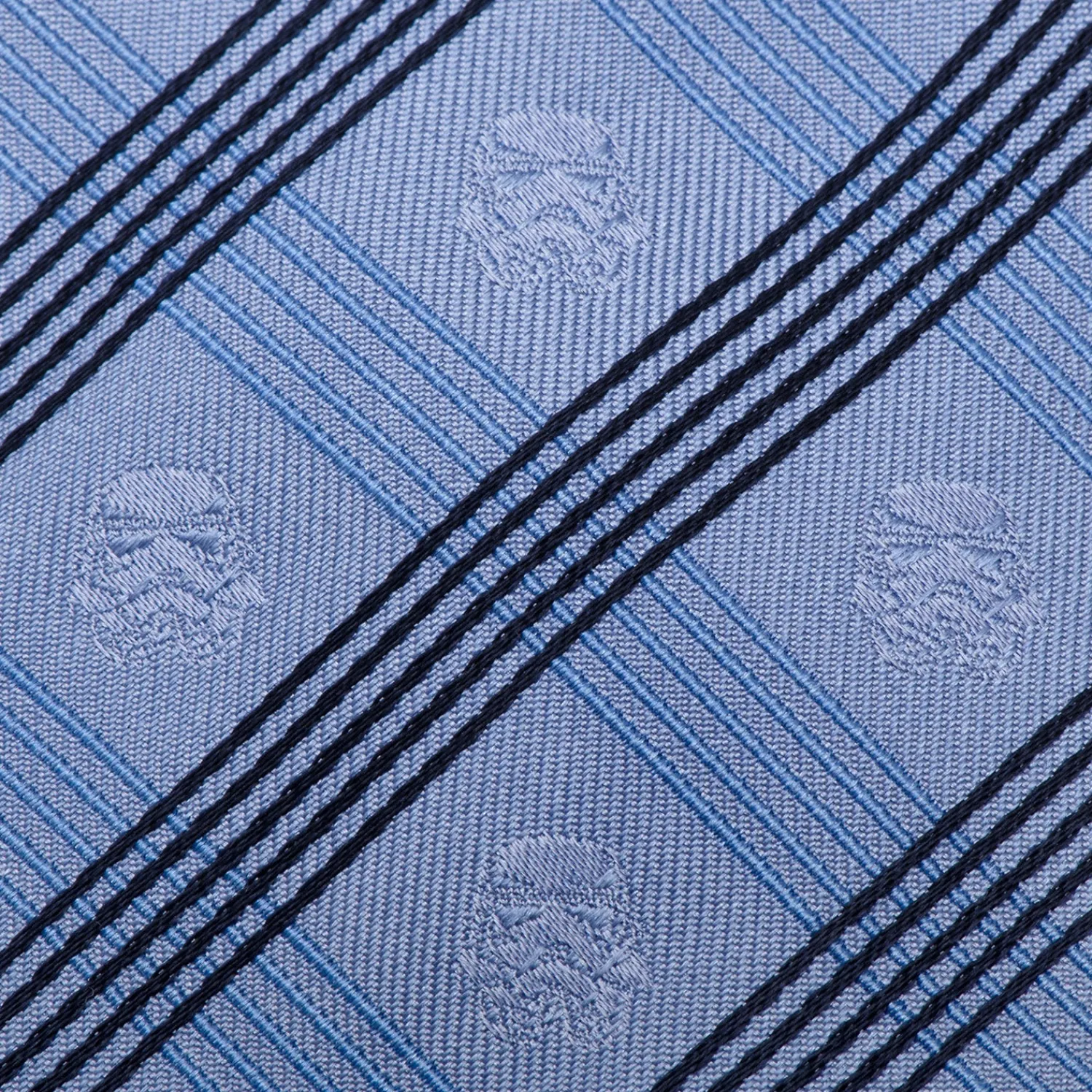 stormtrooper_blue_plaid_tie_4.webp Store Stormtrooper Blue Plaid Tie Star Wars Ties