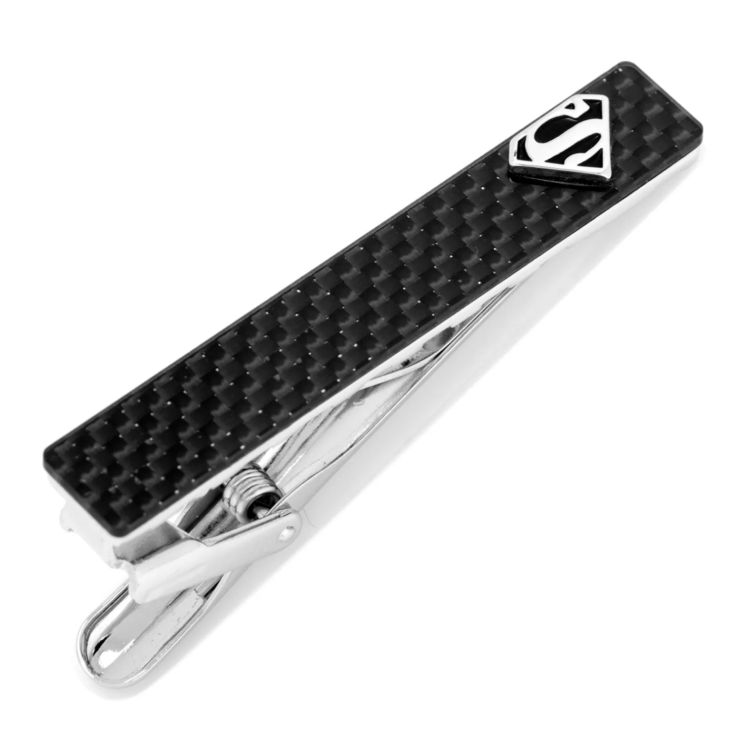 Clearance Superman Carbon Fiber Tie Clip Movies & Characters Tie Bars