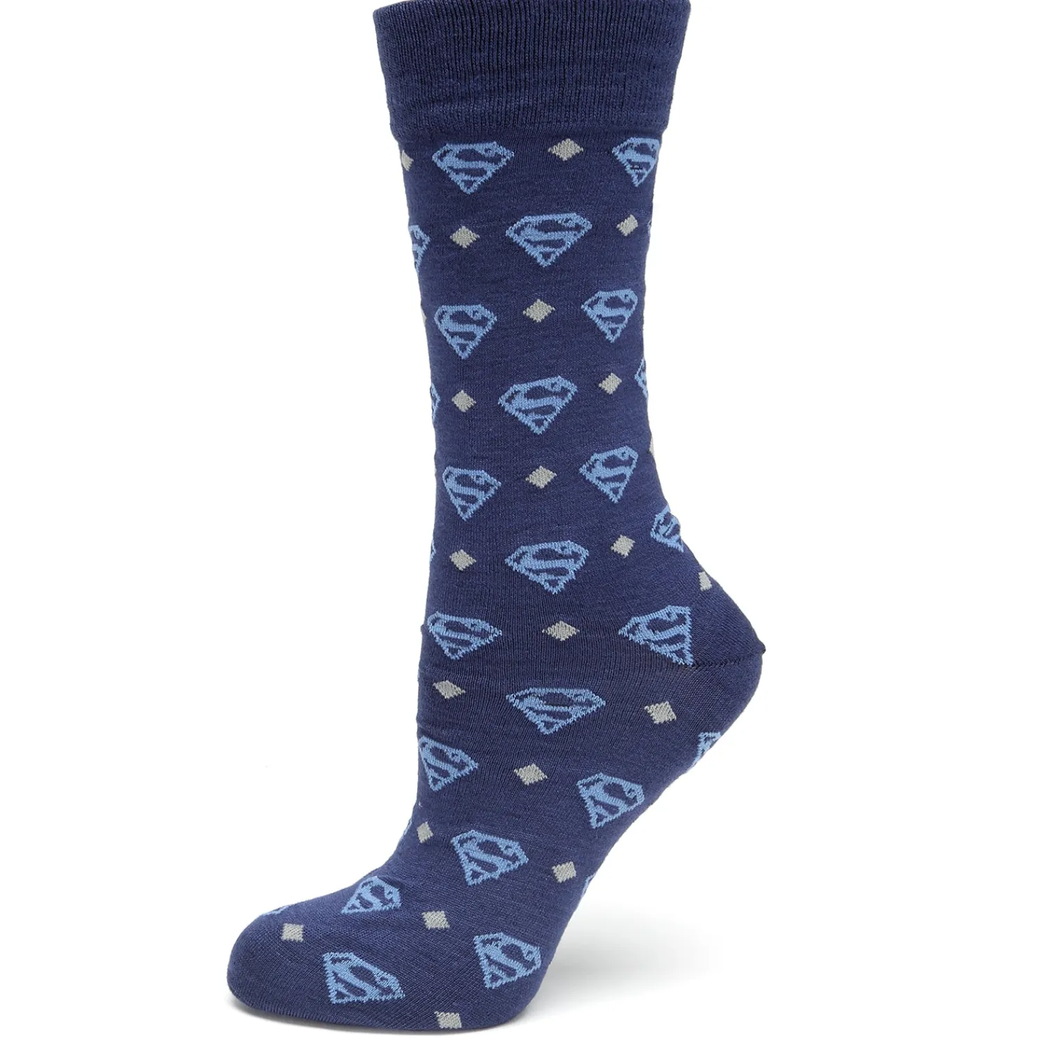 Outlet Superman Diamond Navy Socks Socks