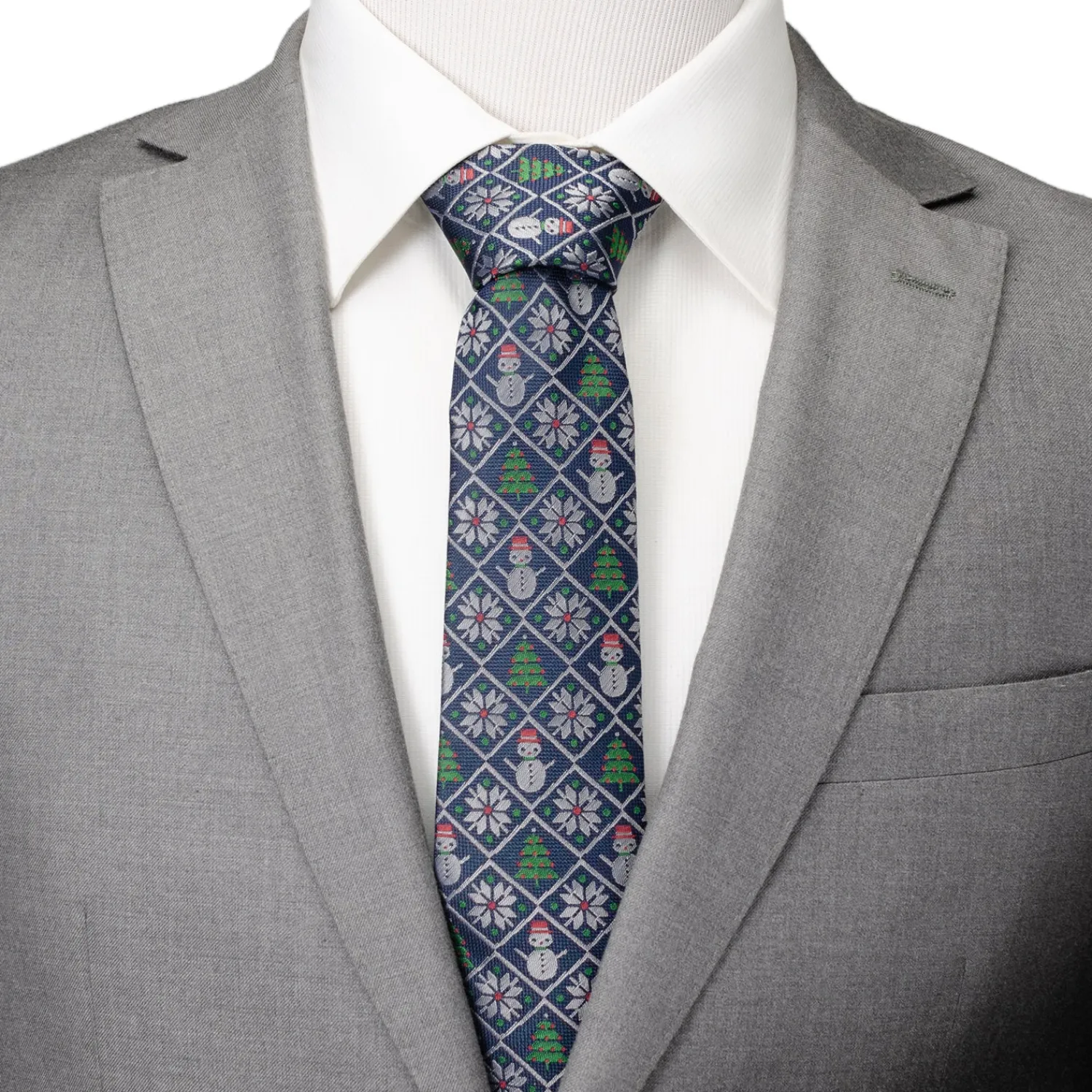 Store Sweater Weather Blue Men's Tie Classic Ties | Hobbies & Interests Cufflinks