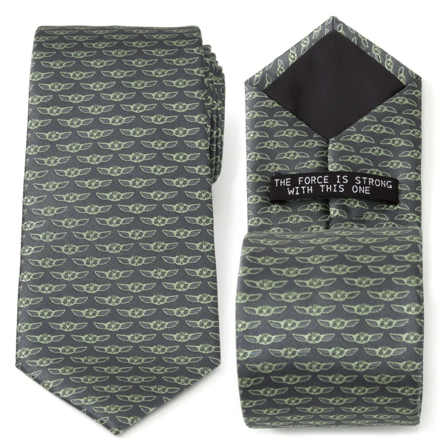 Shop The Child Grey Men's Tie Star Wars Ties