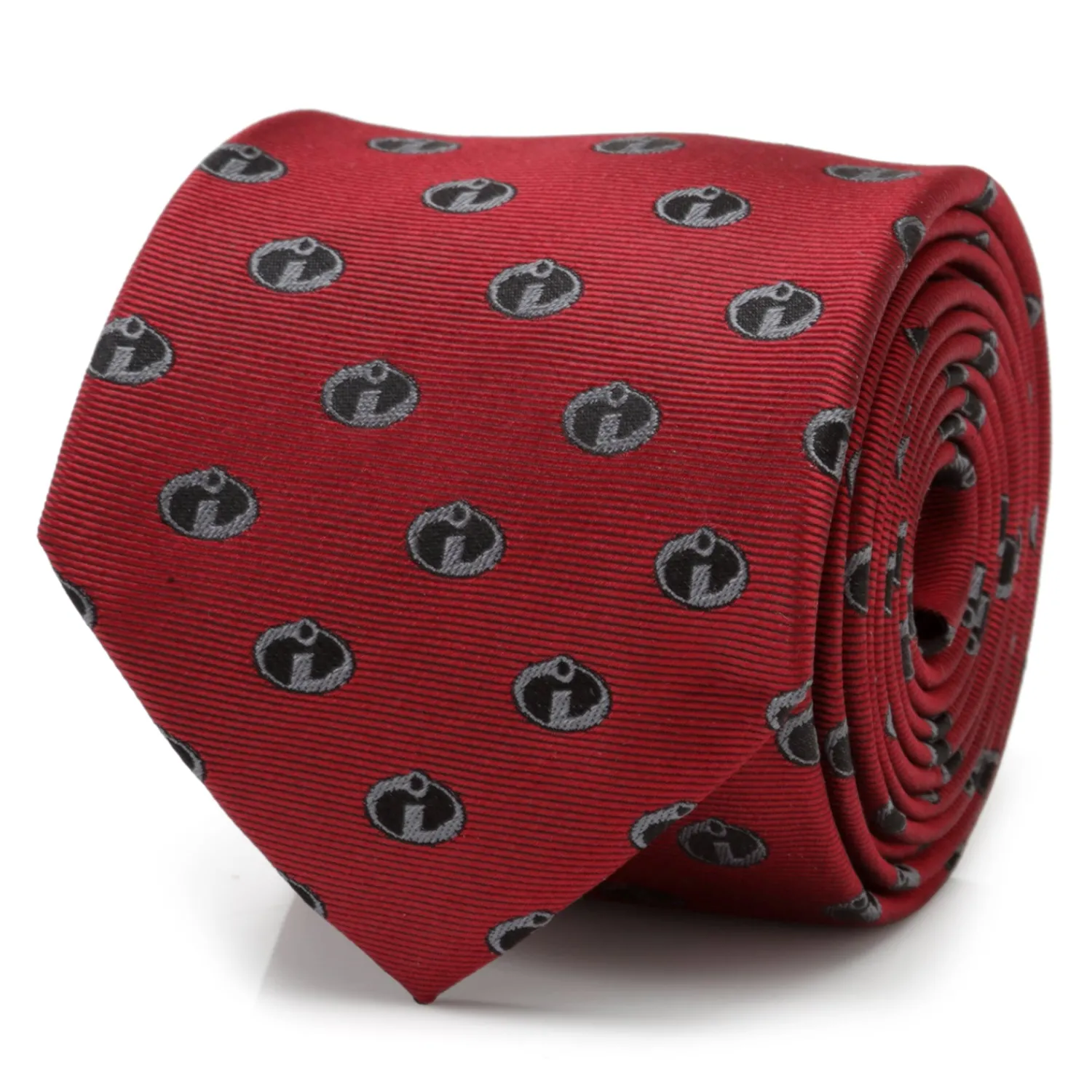 Sale The Incredibles Logo Red Men's Tie Disney Ties