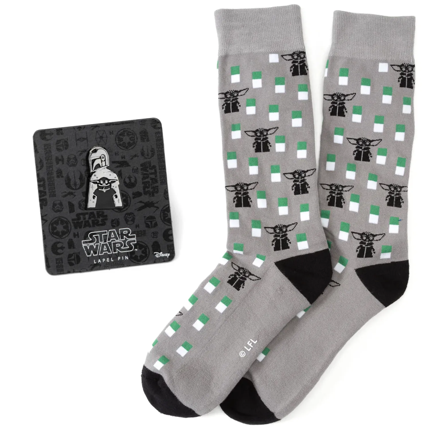 Shop The Mandalorian Child Grey Gift Set Socks