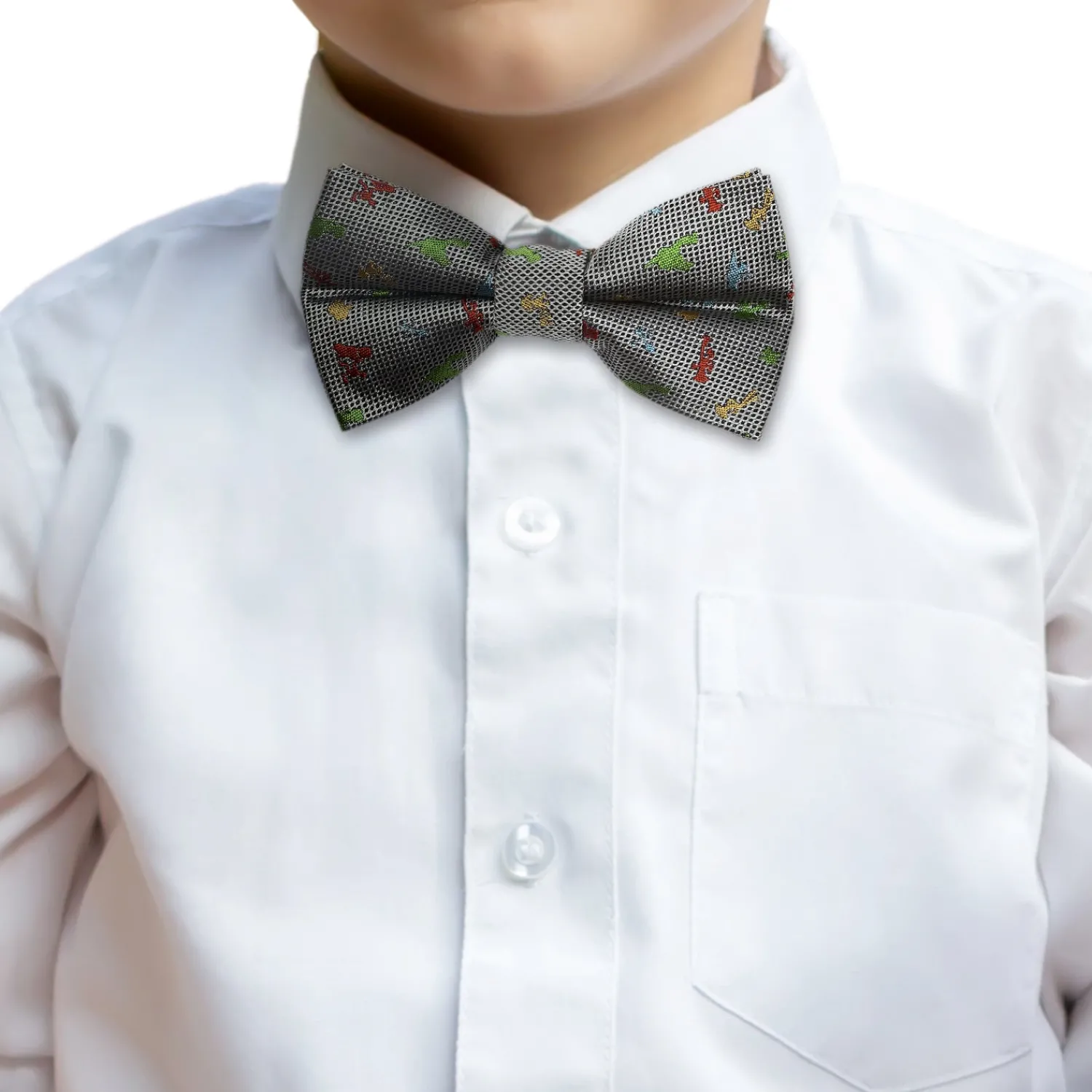 New Toy Story 4 Characters White Big Boys Bow Tie BOY Ties & Bow Ties For Boys | Disney Ties