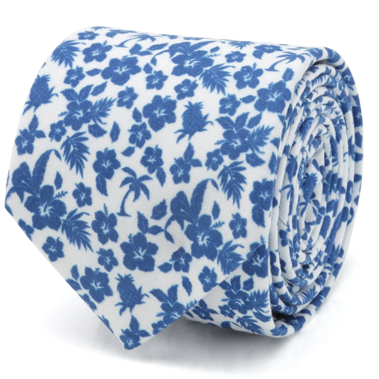 Fashion Tropical Blue Men’s Tie Classic Ties