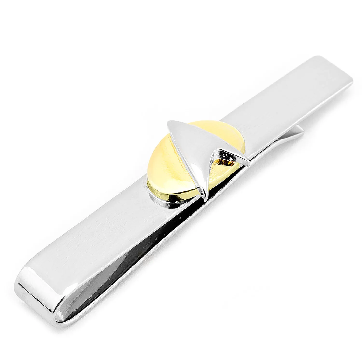 Hot Two Tone Delta Shield Tie Bar Movies & Characters Tie Bars