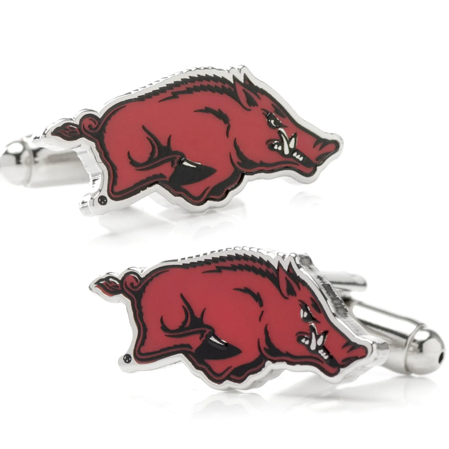 Shop University of Arkansas Razorback Cufflinks Luxury Cufflinks | Sports Cufflinks