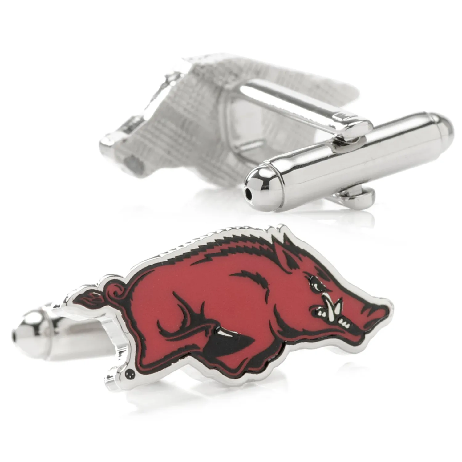 Shop University of Arkansas Razorback Cufflinks Luxury Cufflinks | Sports Cufflinks
