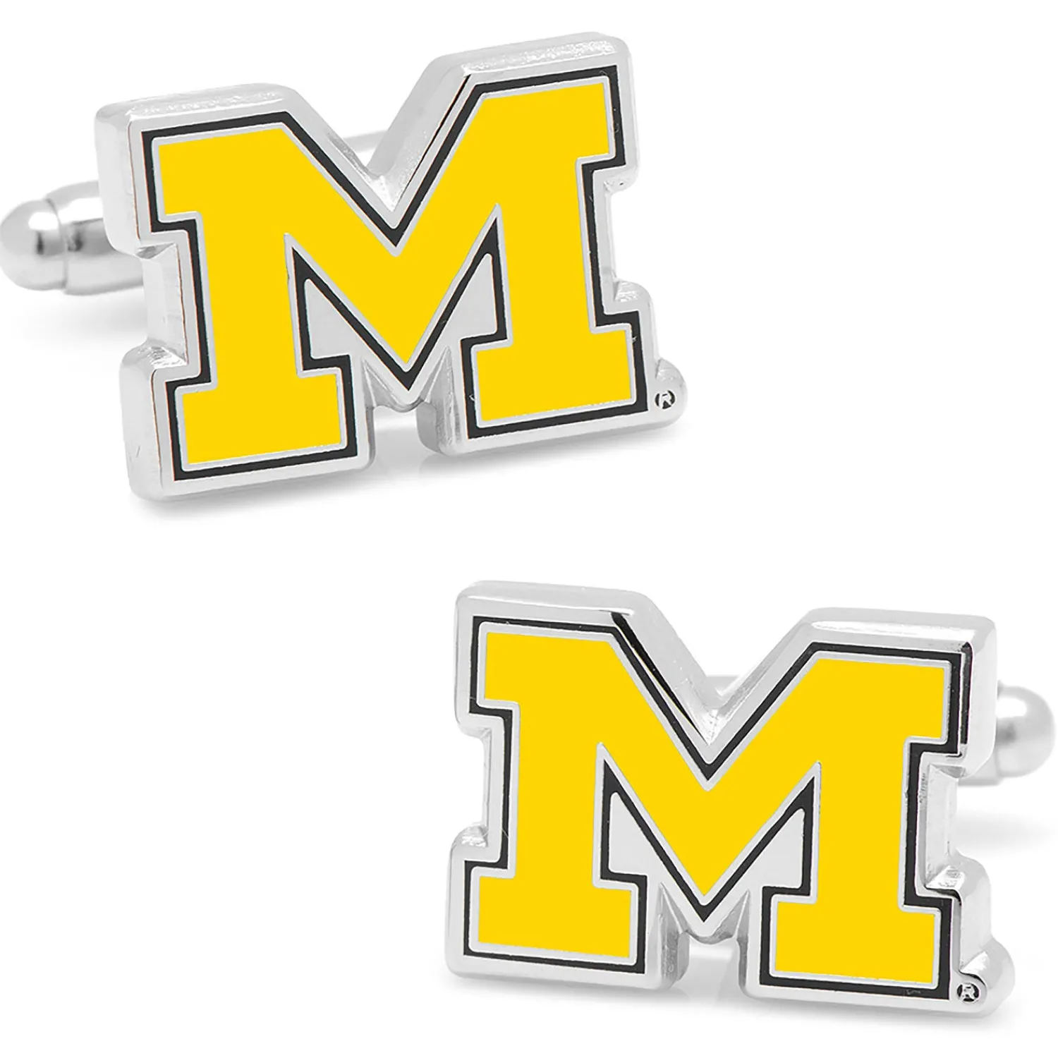 Sale University of Michigan Wolverines Cufflinks Luxury Cufflinks | Sports Cufflinks