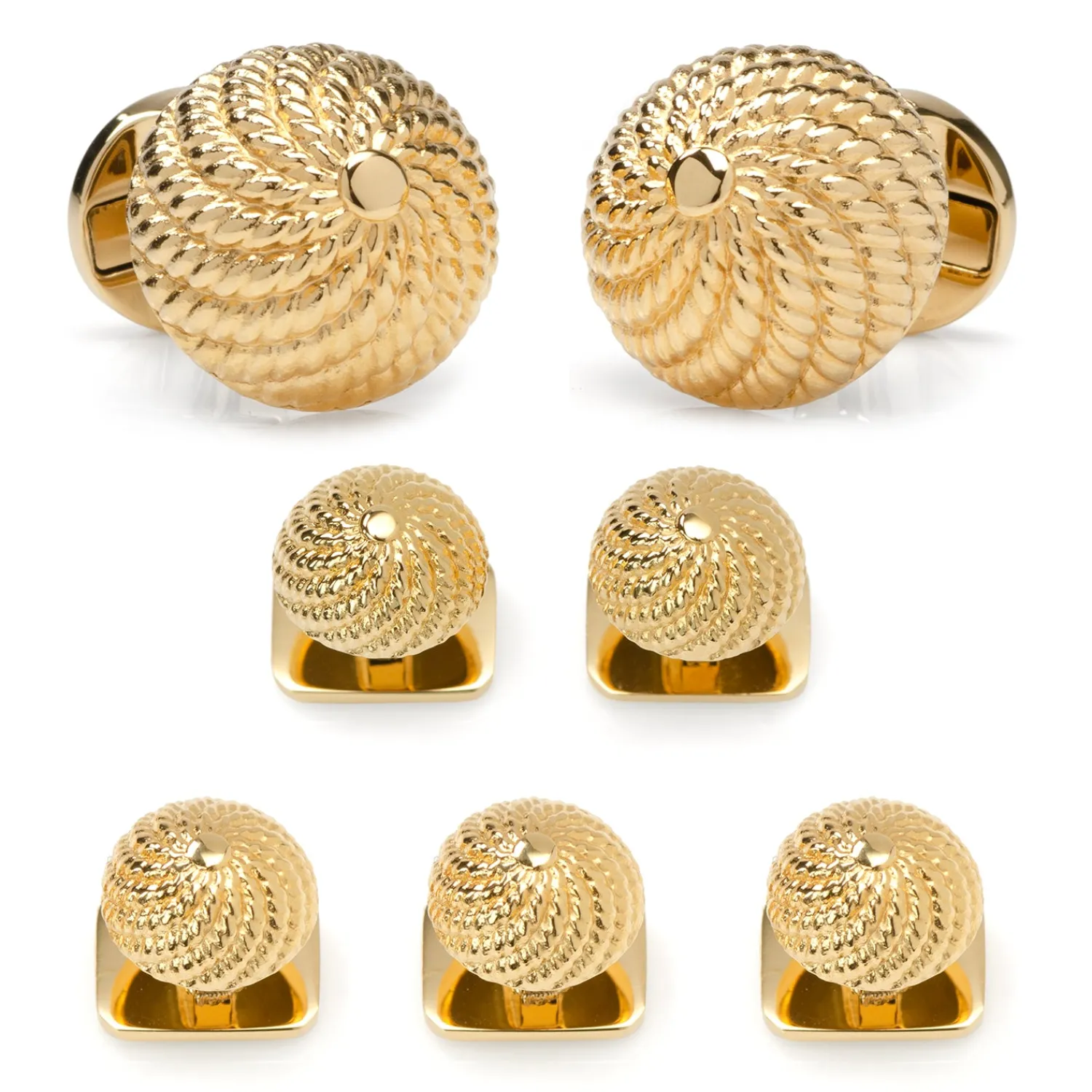 Fashion VDP 3D Colony Gold Stainless Stud Set Stud Sets