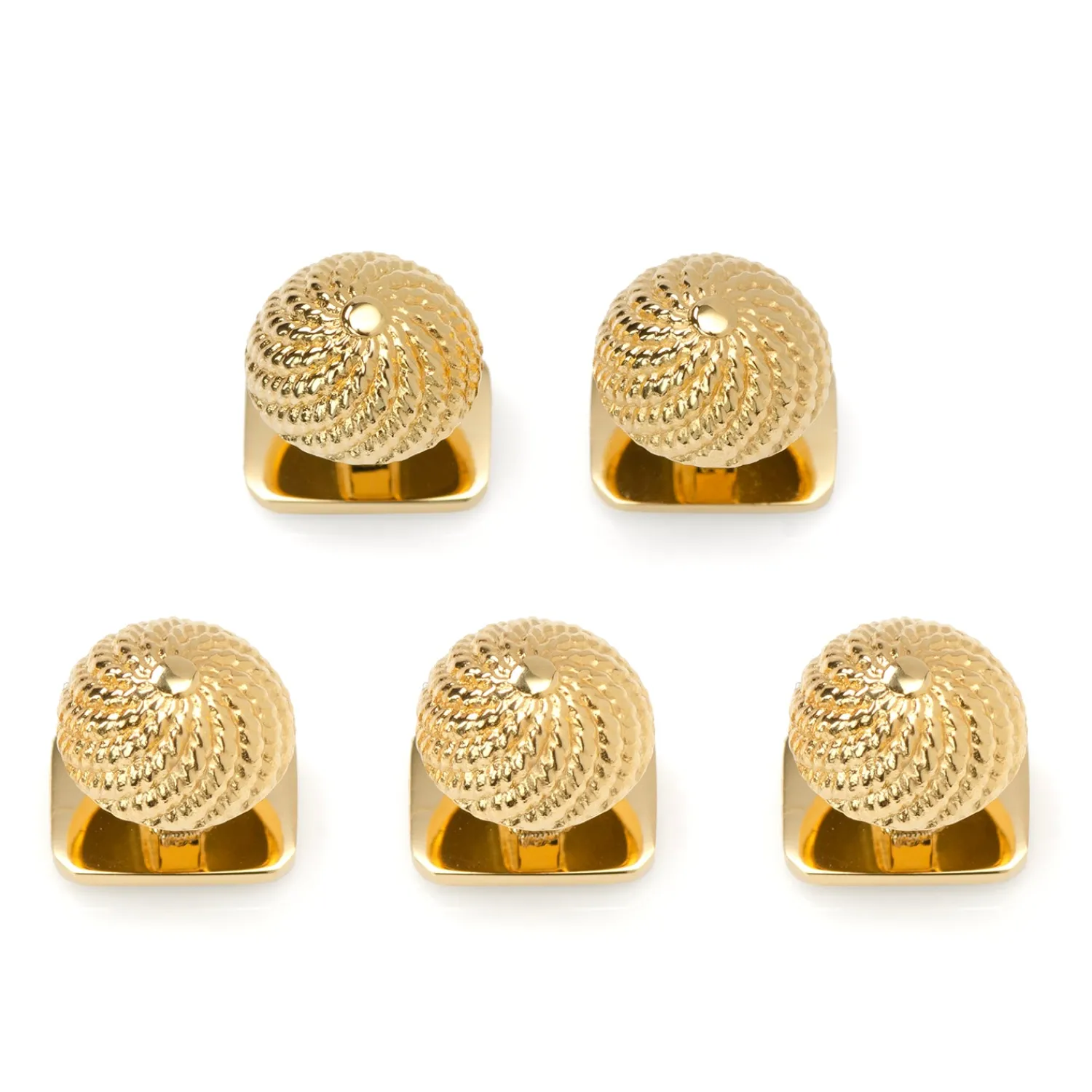 Cheap VDP 3D Colony Gold Stainless Studs Stud Sets