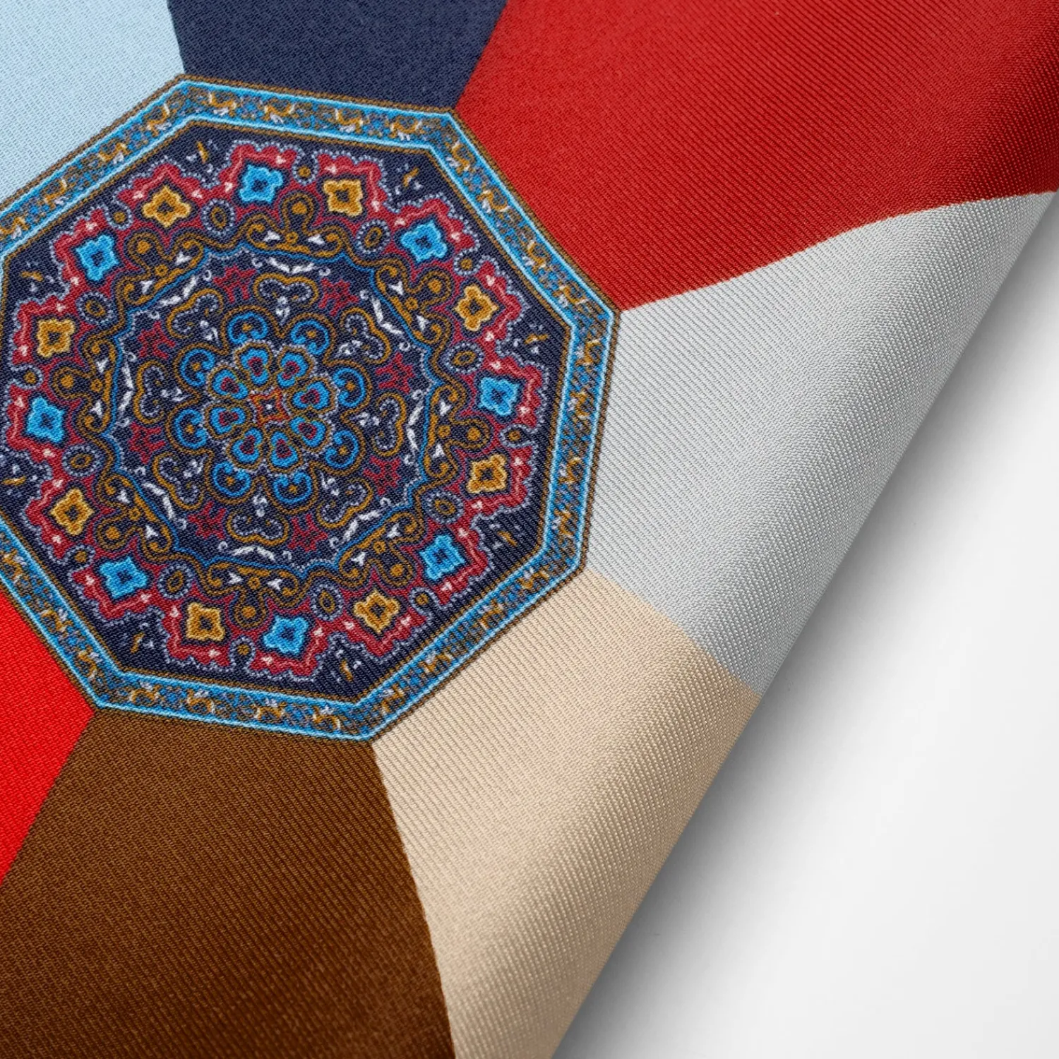 Store VDP Multi Colored Paisley Pocket Square Pocket Squares
