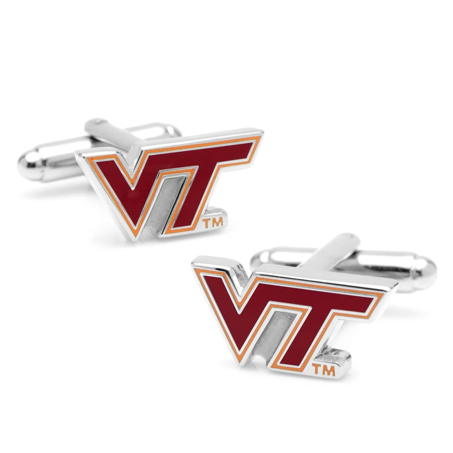 Flash Sale Virginia Tech Hokies Cufflinks Luxury Cufflinks | Sports Cufflinks