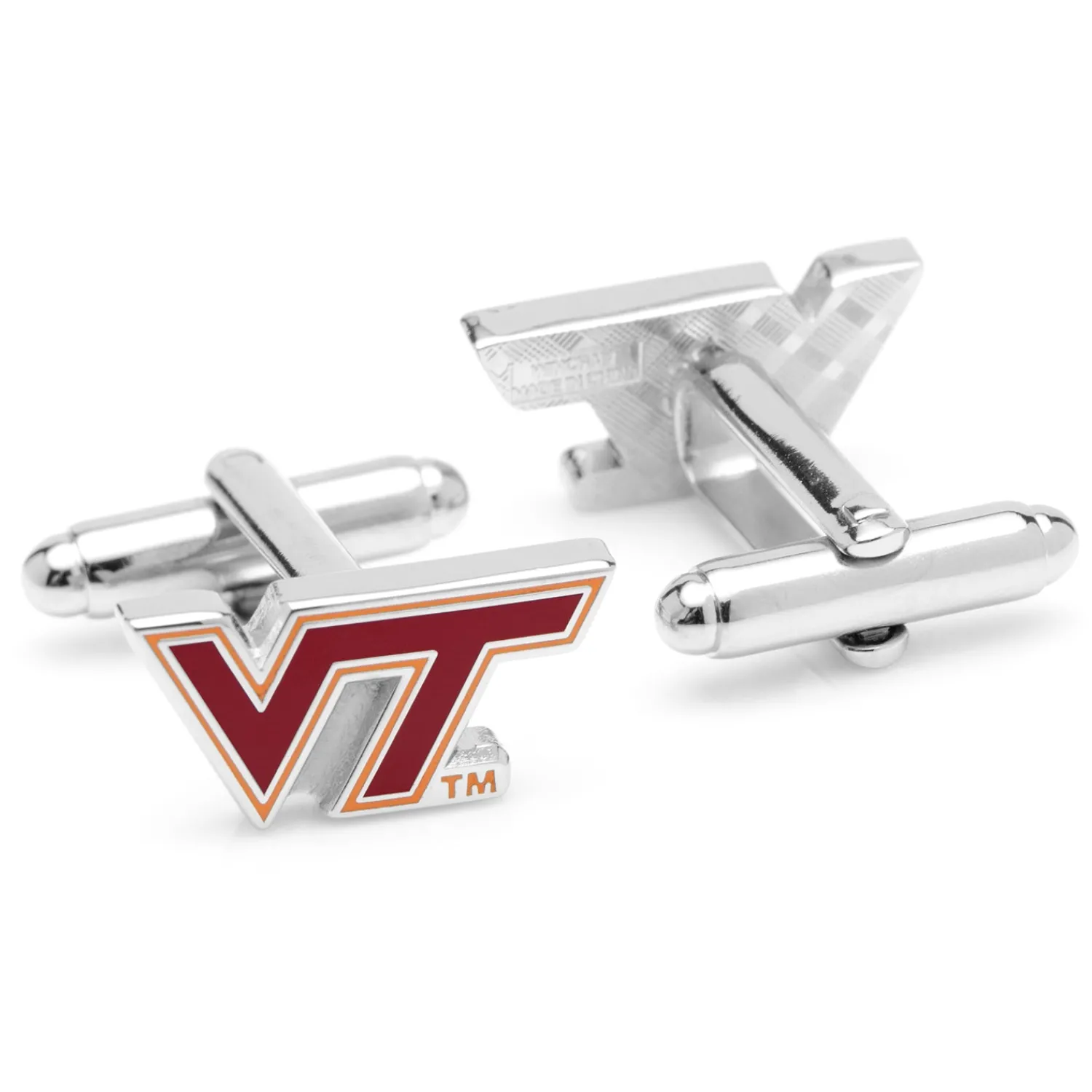 Flash Sale Virginia Tech Hokies Cufflinks Luxury Cufflinks | Sports Cufflinks