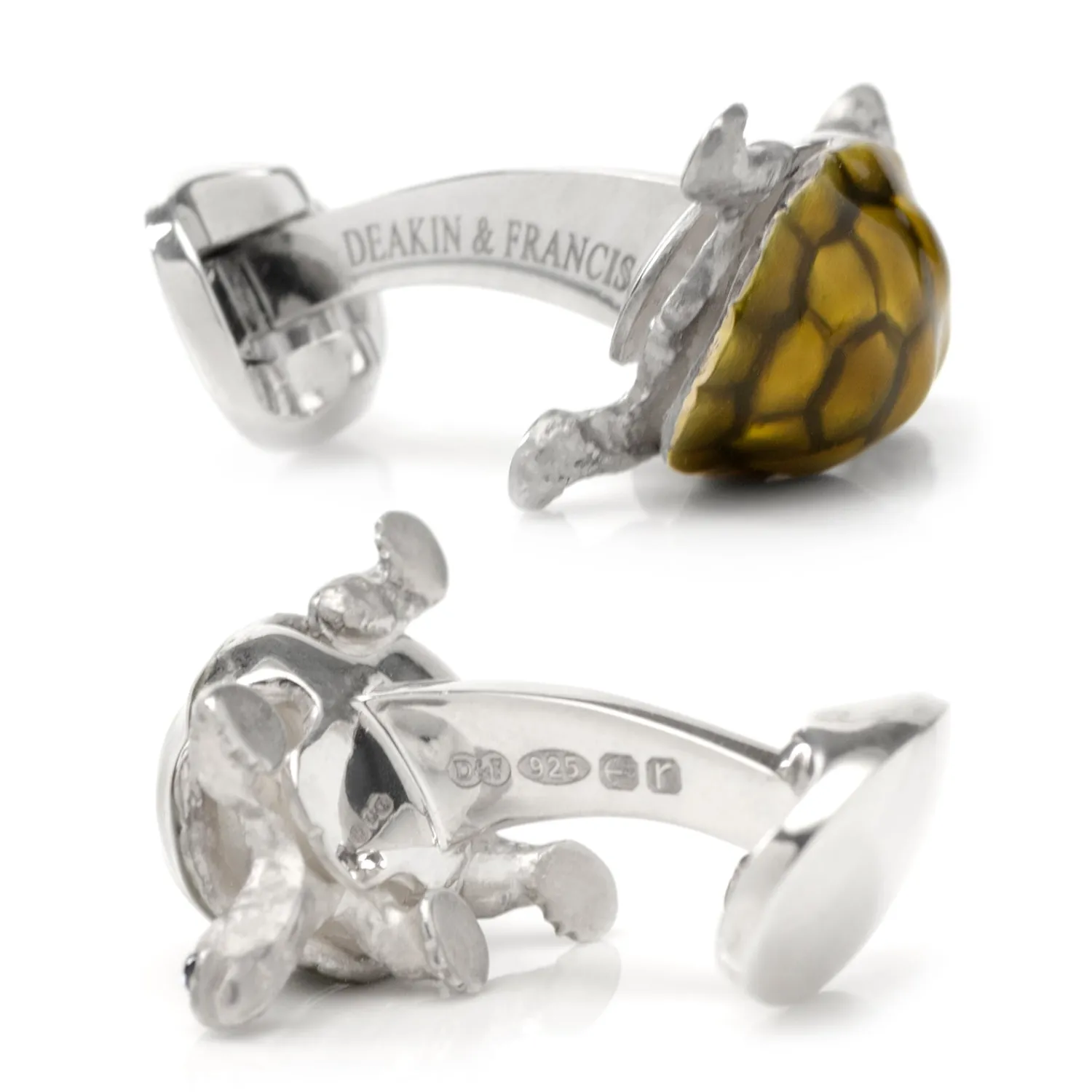 walking_tortoise_cufflinks_2.webp Flash Sale Walking Tortoise Cufflinks Luxury Cufflinks | Designer Cufflinks