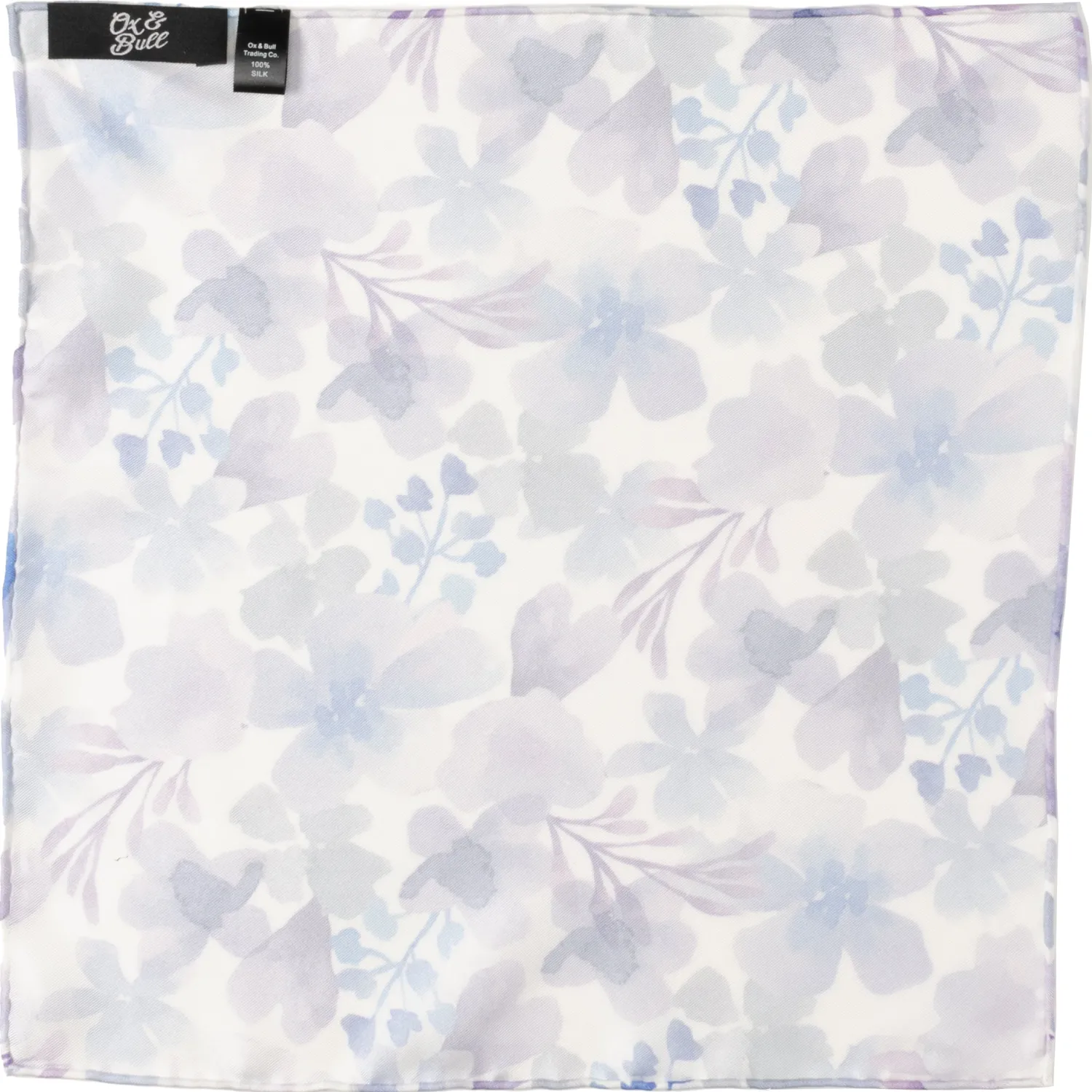 Outlet Watercolor Lavender Mix Men's Silk Pocket Square Pocket Squares