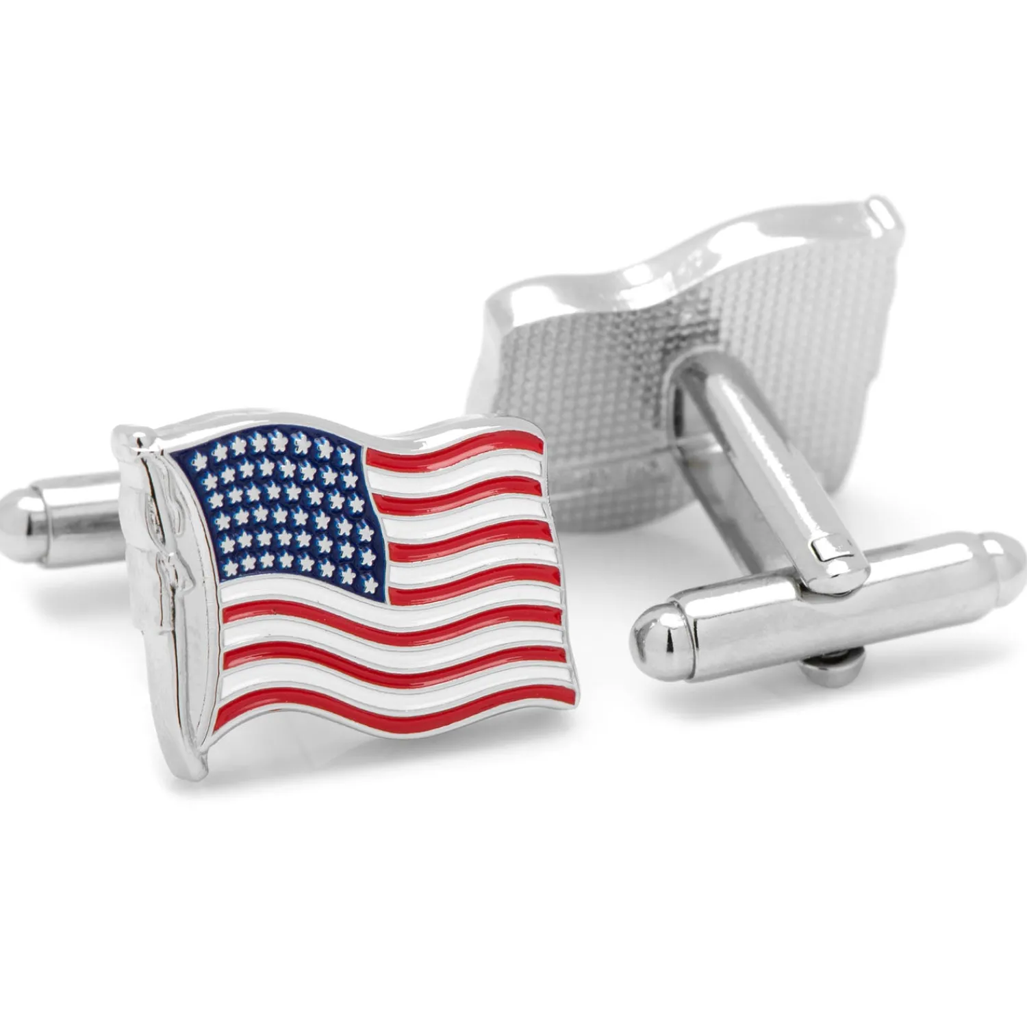 Cheap Waving American Flag Cufflinks Luxury Cufflinks | Hobbies & Interests Cufflinks