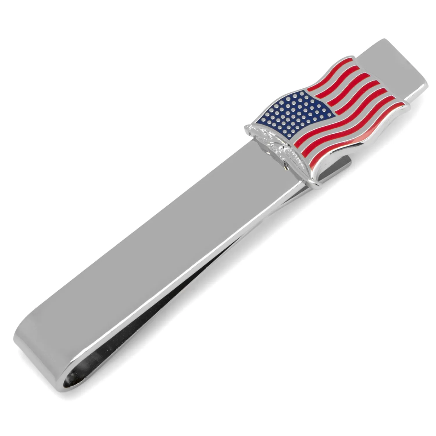 Online Waving American Flag Tie Bar Hobbies & Interests Tie Bars | Classic Tie Bars
