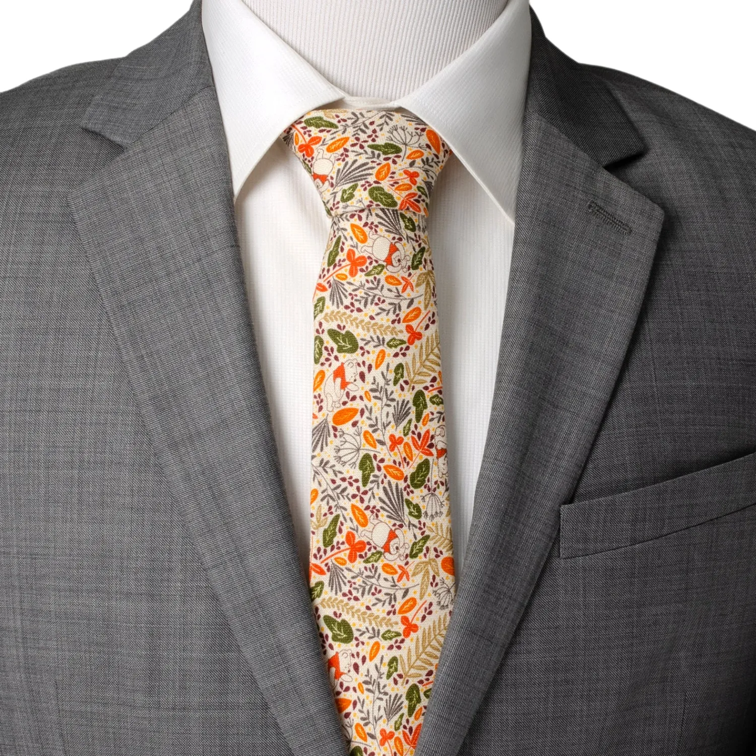 Shop Winnie The Pooh Tan Patterned Men's Tie Disney Ties