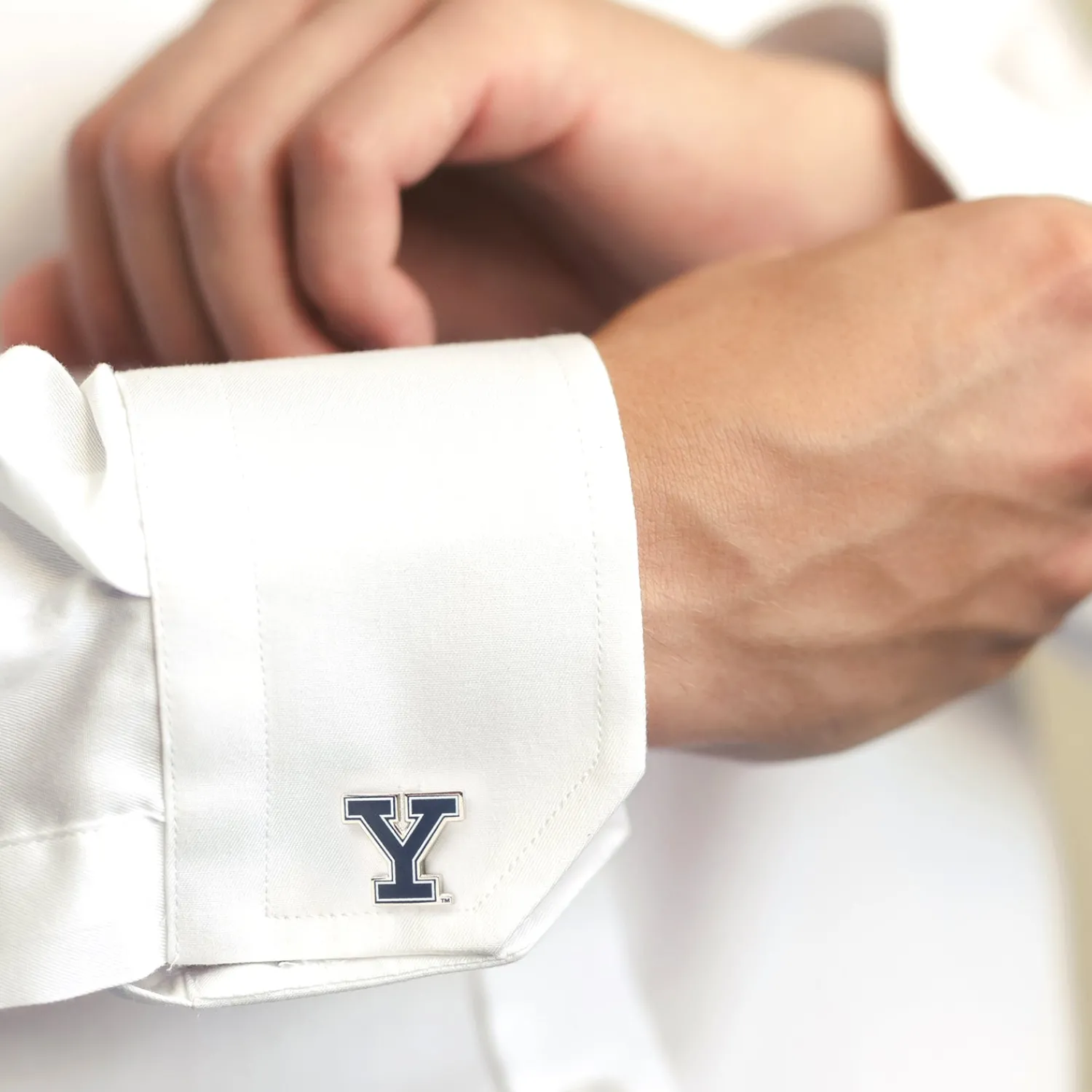 Flash Sale Yale University Bulldogs Cufflinks Luxury Cufflinks | Sports Cufflinks