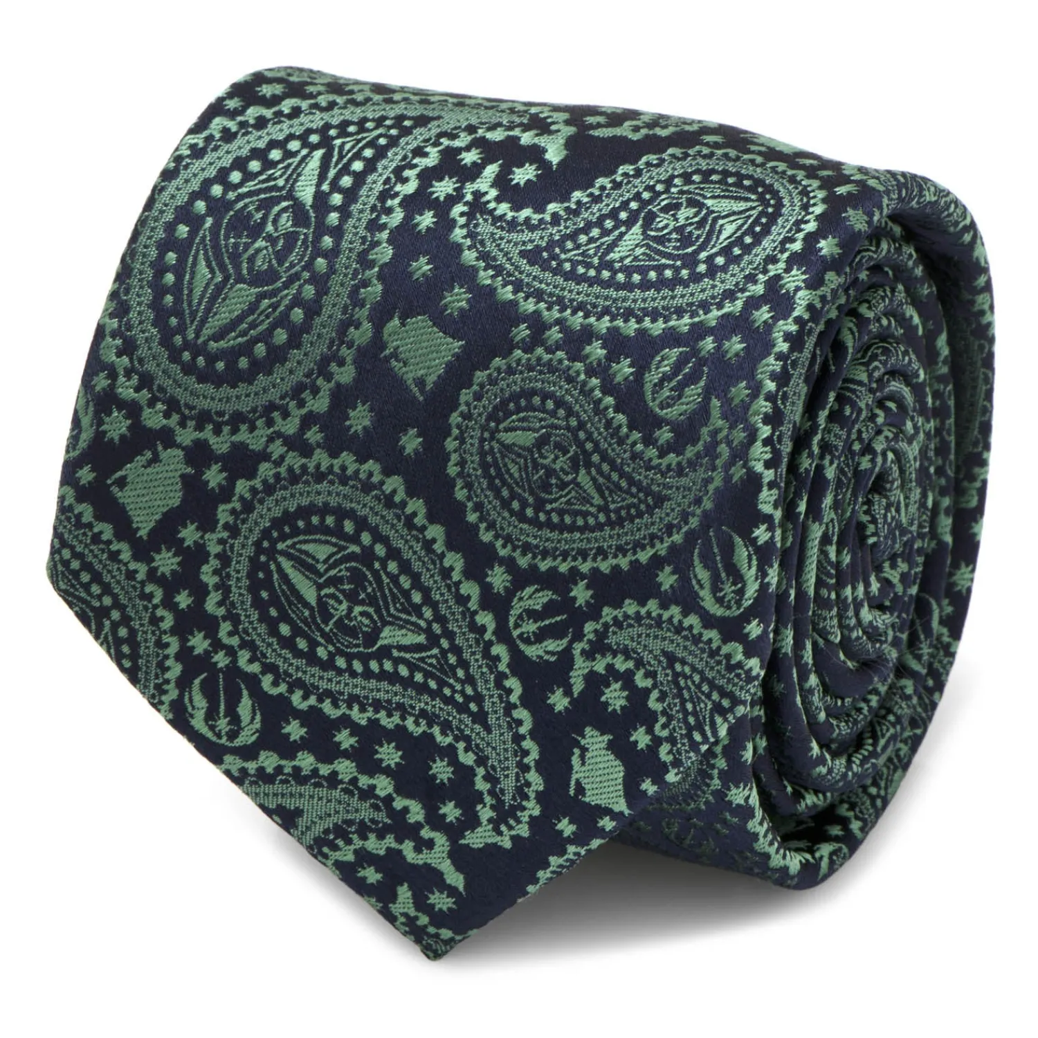 Outlet Yoda Green Paisley Mens Tie Star Wars Ties