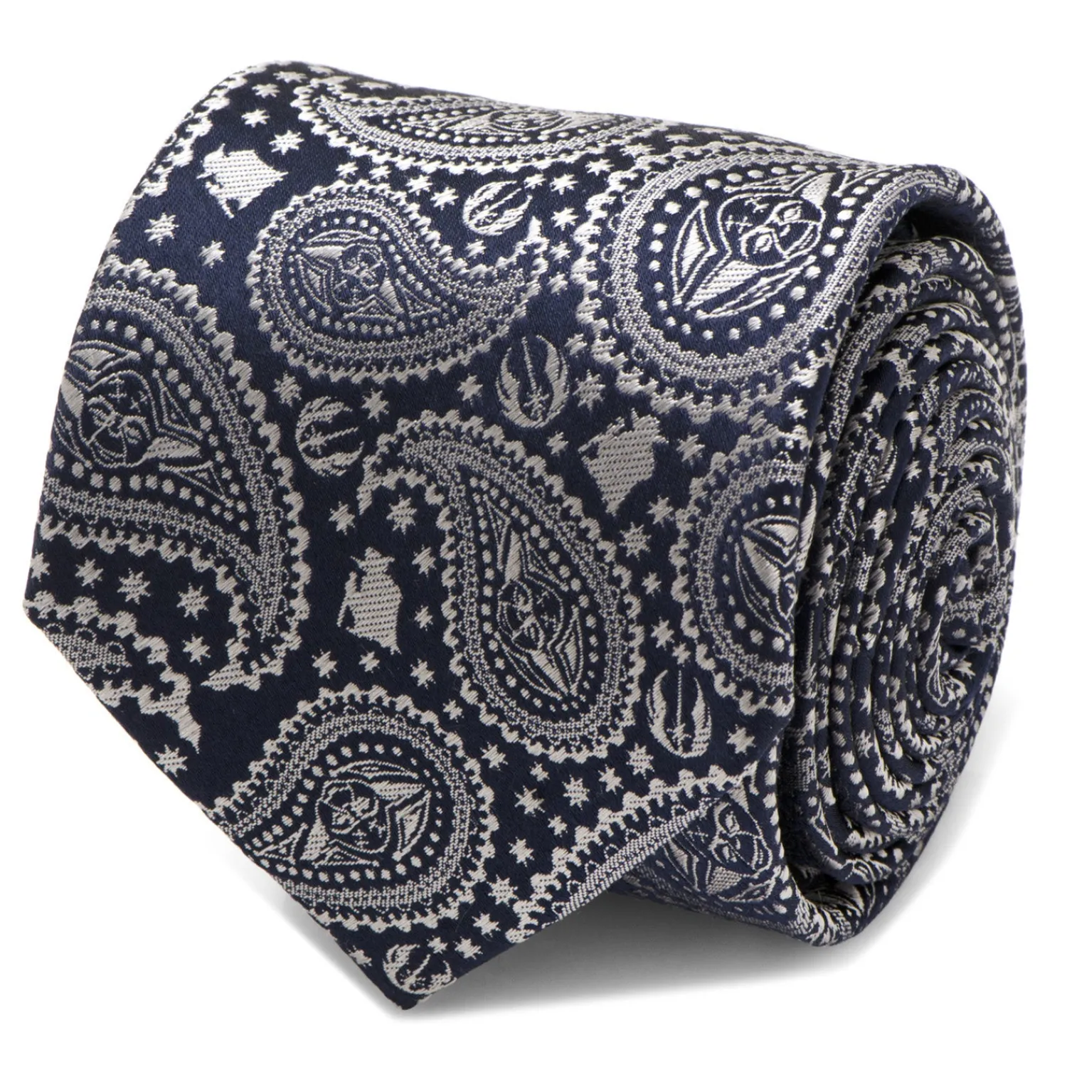 Cheap Yoda Navy Paisley Mens Tie Star Wars Ties